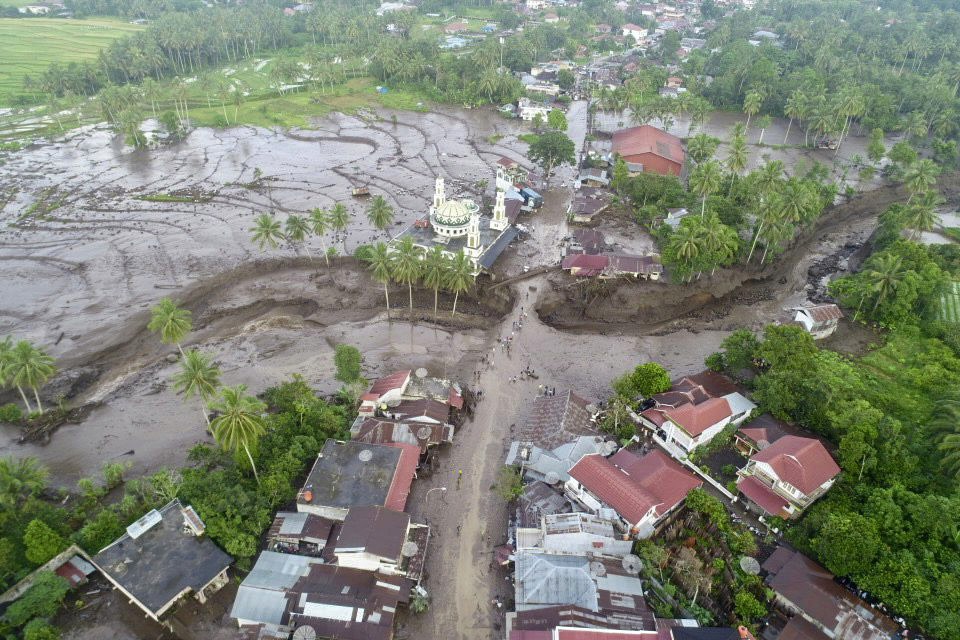 Flash flood kills at least 37 people in West Sumatra