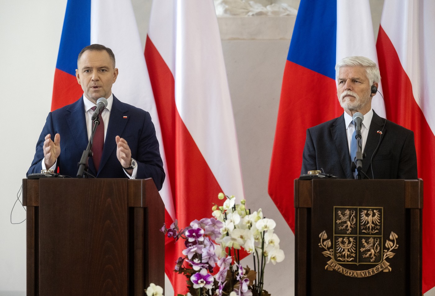 Karol Nawrocki, Petr Pavel, prezident, politik