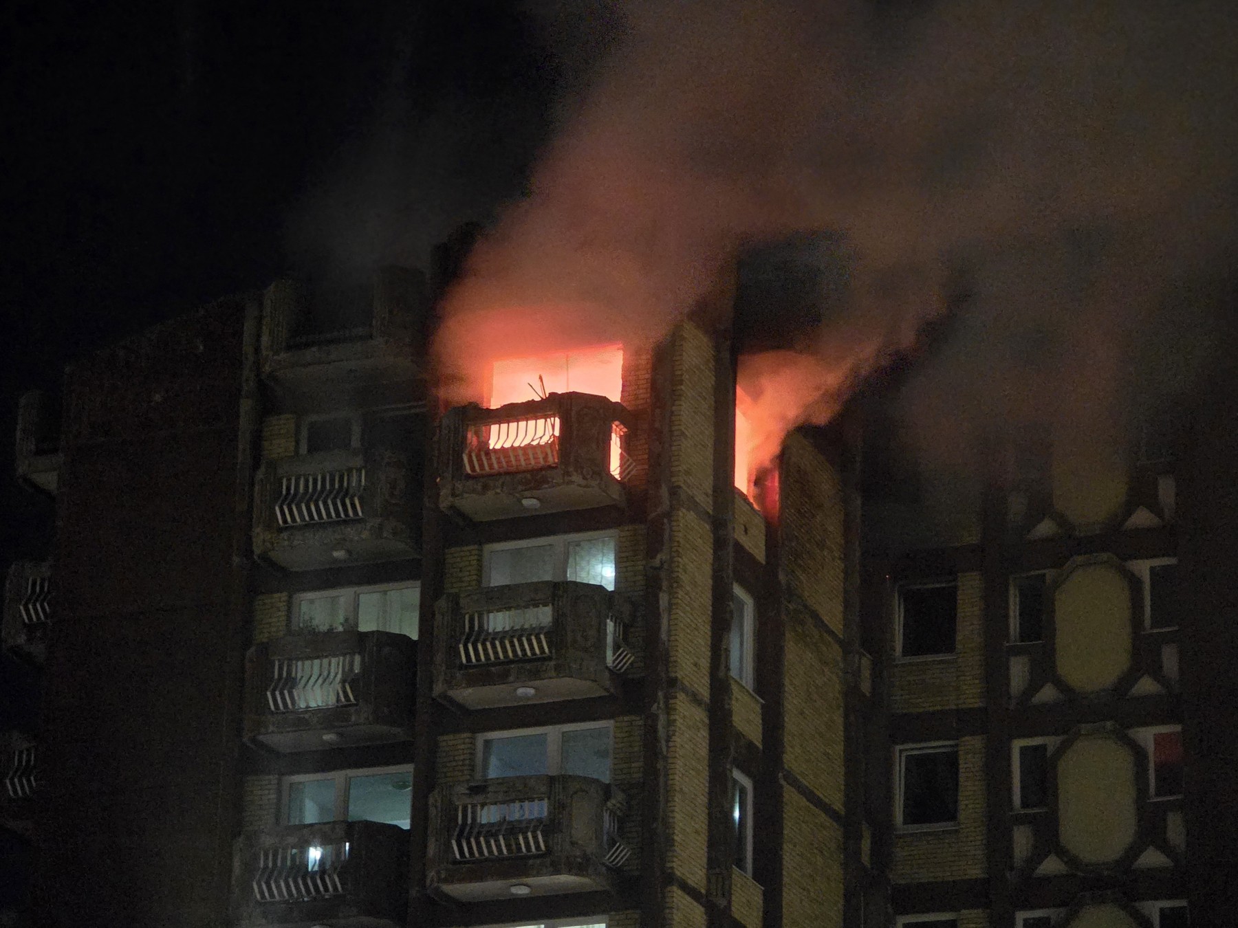 Fire broke out in a nursing home in Tuzla