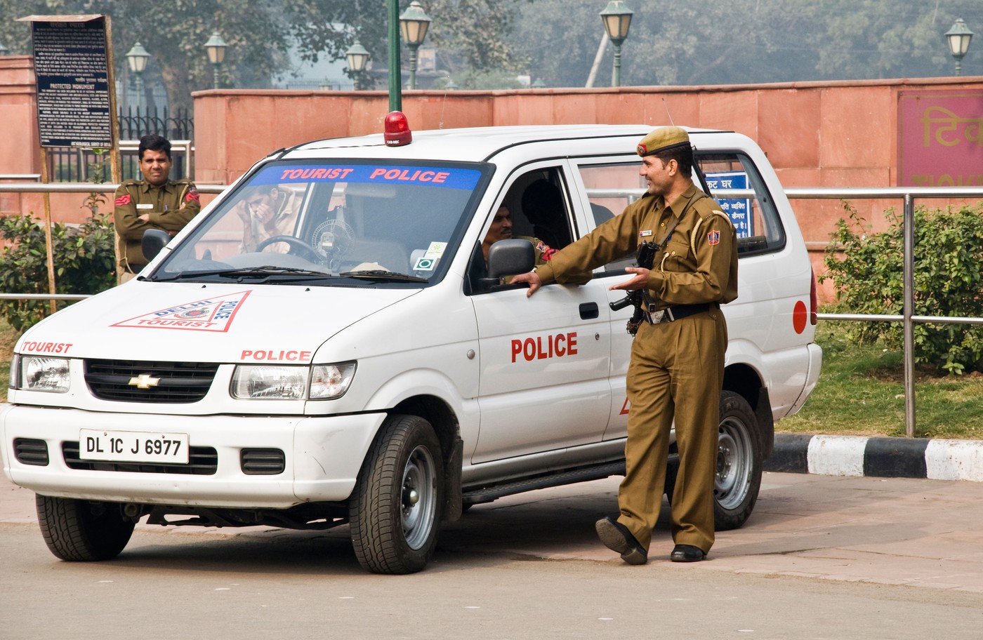 Tourist Police in Delhi;India,Image: 70651933, License: Rights-managed, Restrictions: , Model Release: no, Credit line: PhuntsokK / Alamy / Profimedia