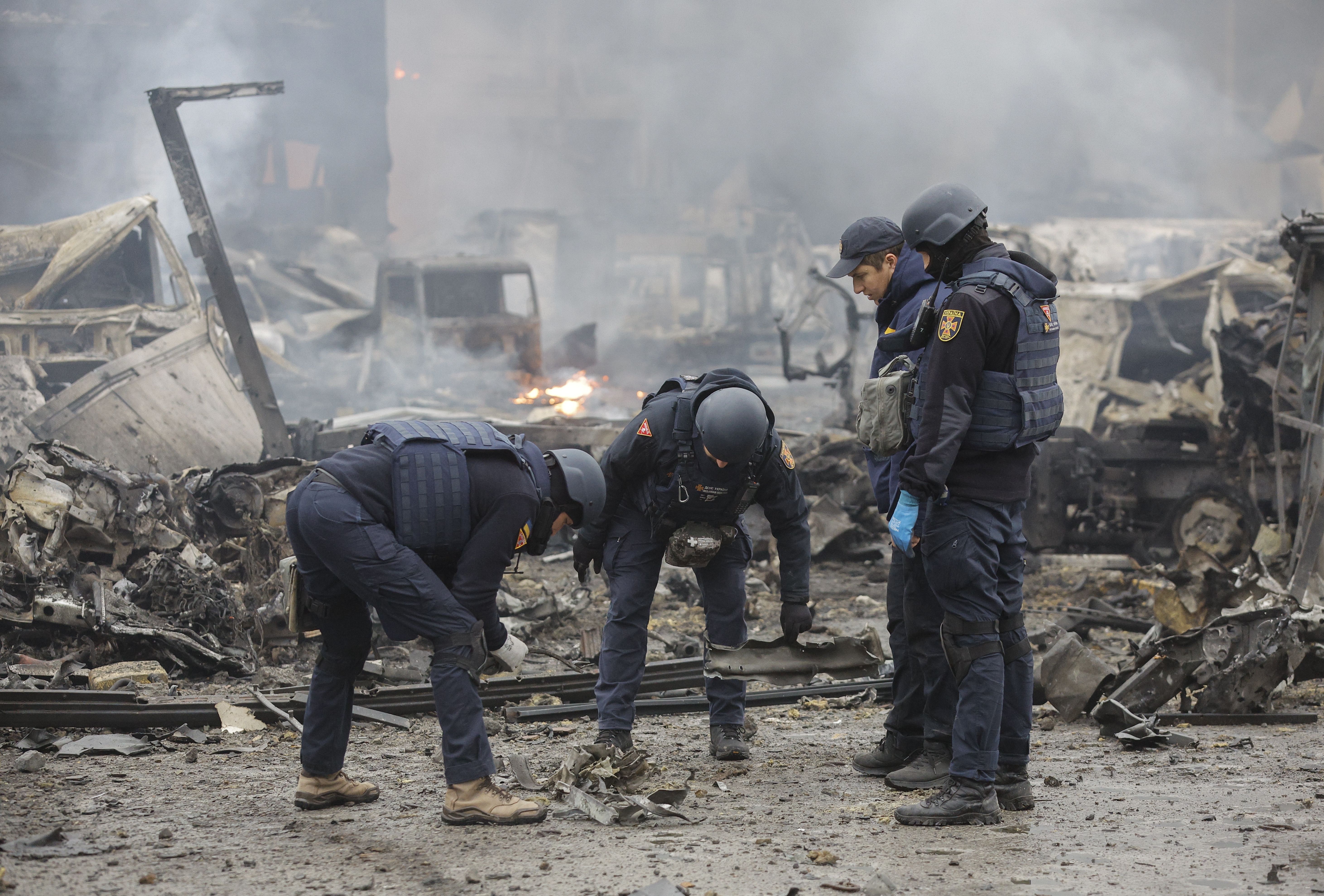 At least two killed, more than a dozen injured in overnight Russian strikes on Kyiv