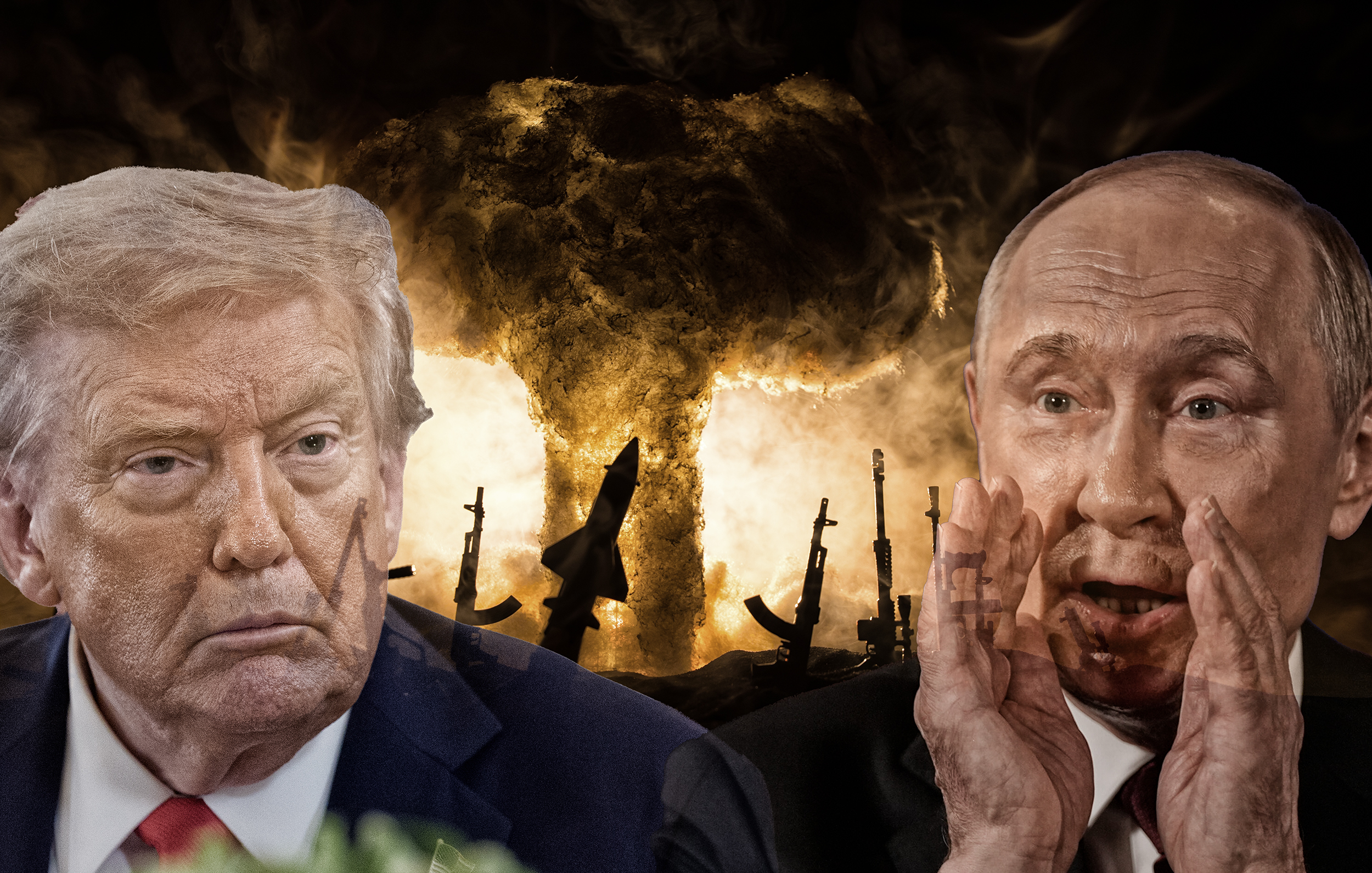 Tramp Putin i iza neka nuklearna eksplozija