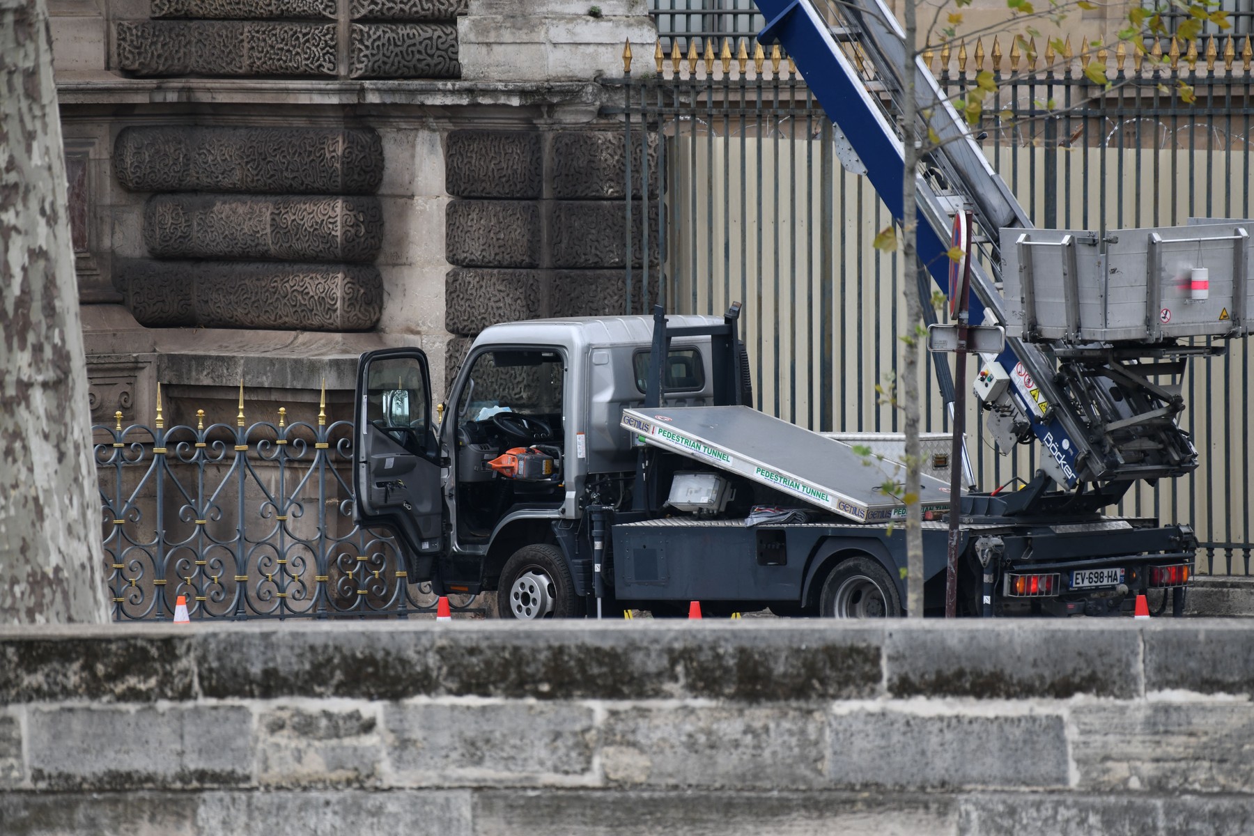 Robbery at the Louvre Museum - Paris, France - 19 Oct 2025