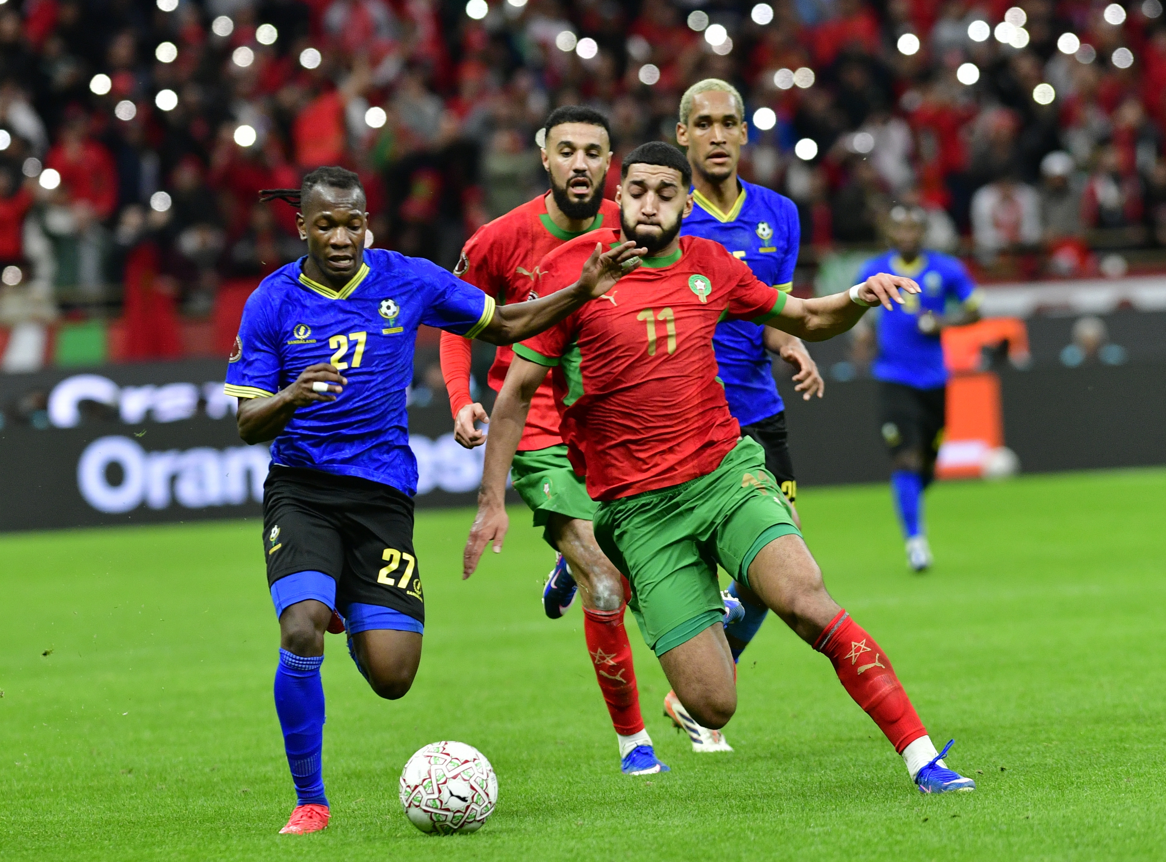 CAF Africa Cup of Nations 25 Round of 16 - Morocco vs Tanzania