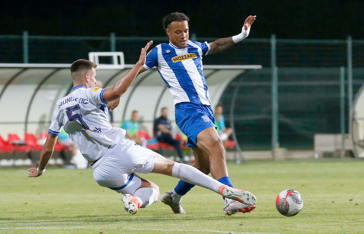 Tyron Enem Jay Ifeanyi-Junior during Serbian Superleague football match between OFK Beograd and Novi Pazar on September 13. 2025. in Belgrade, Serbia.
(photo by Luka Milosavljevic/STARSPORT ©)