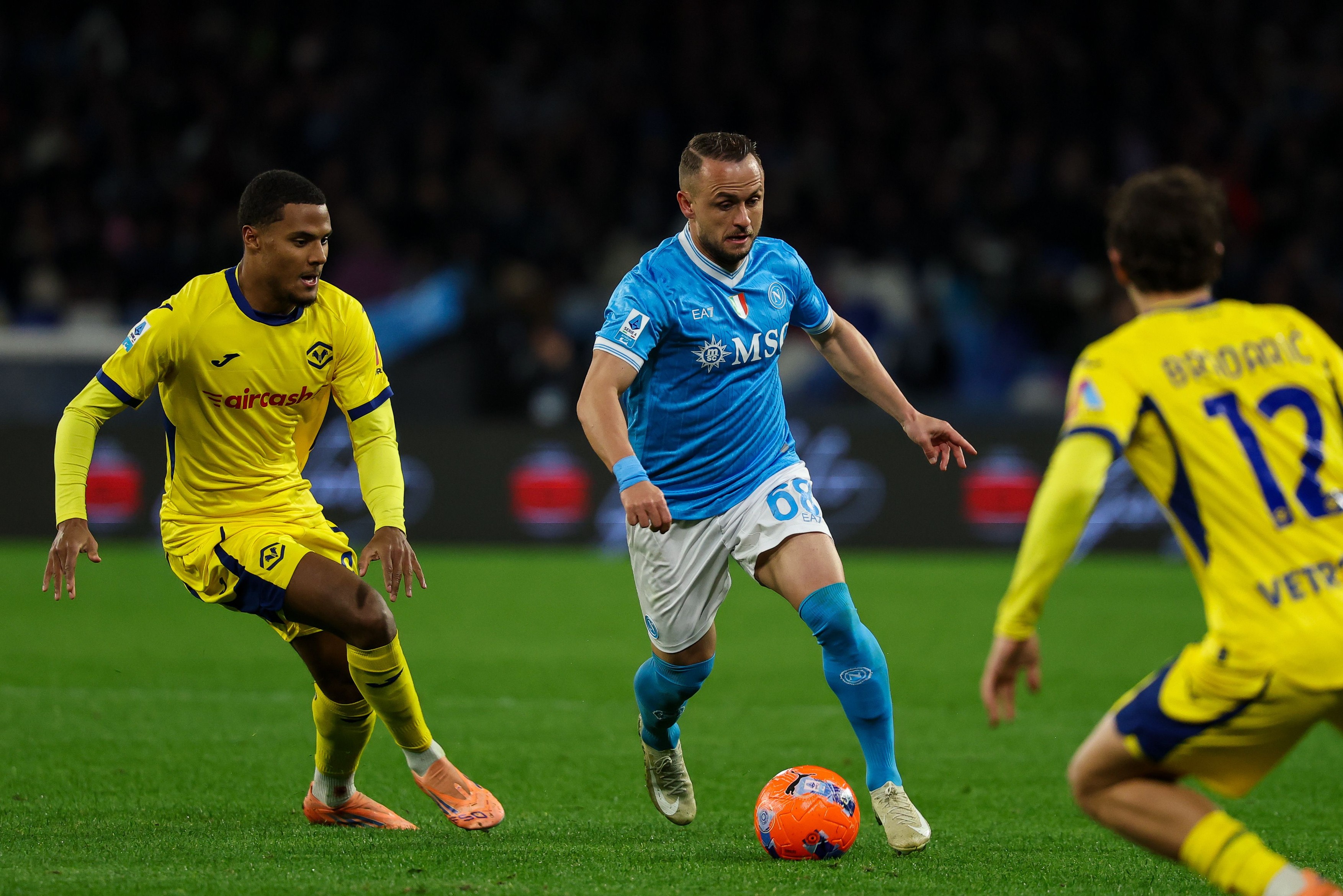 Napoli Vs Verona - Serie A Enilive 2025/2026, Italy, Naples - 07 Jan 2026