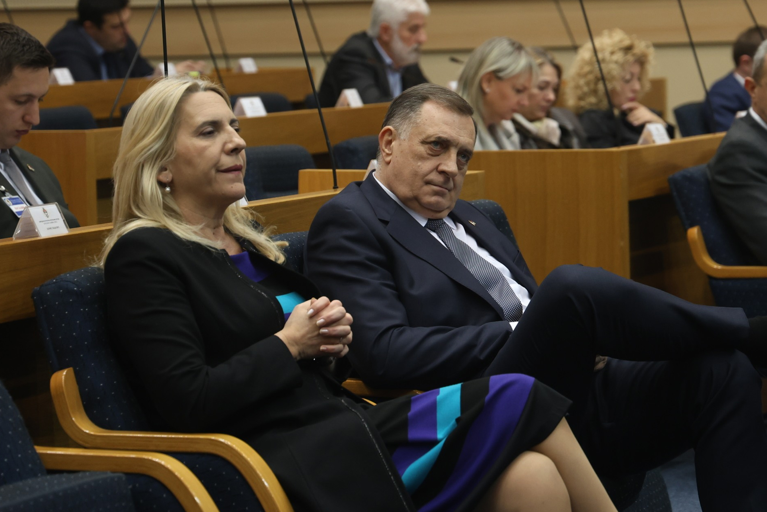 Extraordinary session of the National Assembly of the Republika Srpska, which discussed information on the overthrow of the Constitution of Bosnia and Herzegovina, measures and tasks aimed at protecting the Constitution of Bosnia and Herzegovina.Vanredn