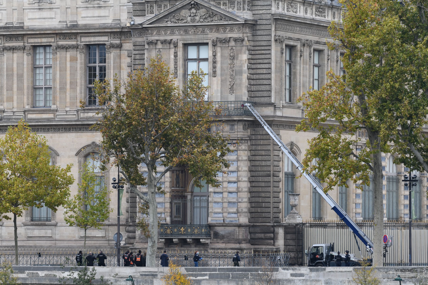 Robbery at the Louvre Museum - Paris, France - 19 Oct 2025
