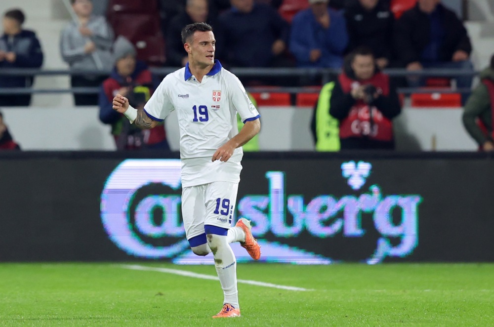 FIFA World Cup 26 UEFA qualifier - Serbia vs Latvia