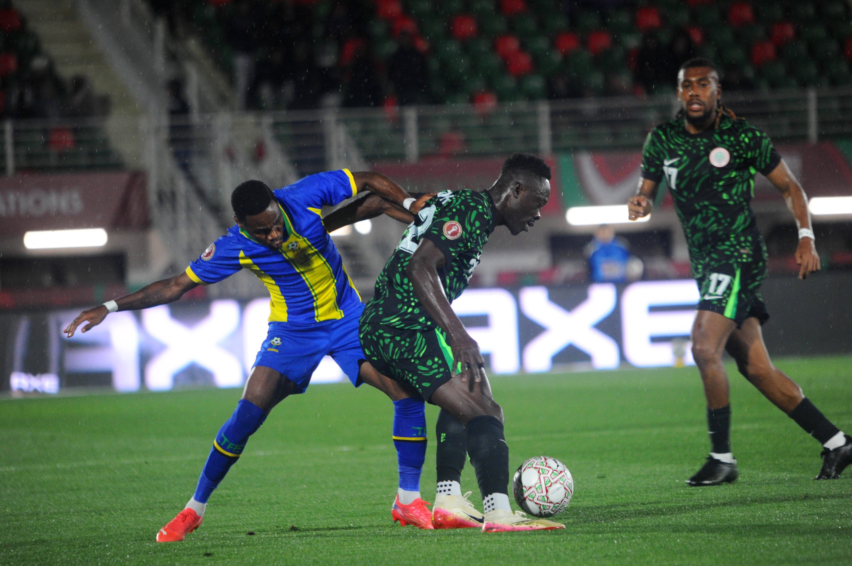 FES, MOROCCO - DECEMBER 23: Akor Jerome Adams of Nigeria during the Africa Cup of Nations (AFCON) match between Nigeria