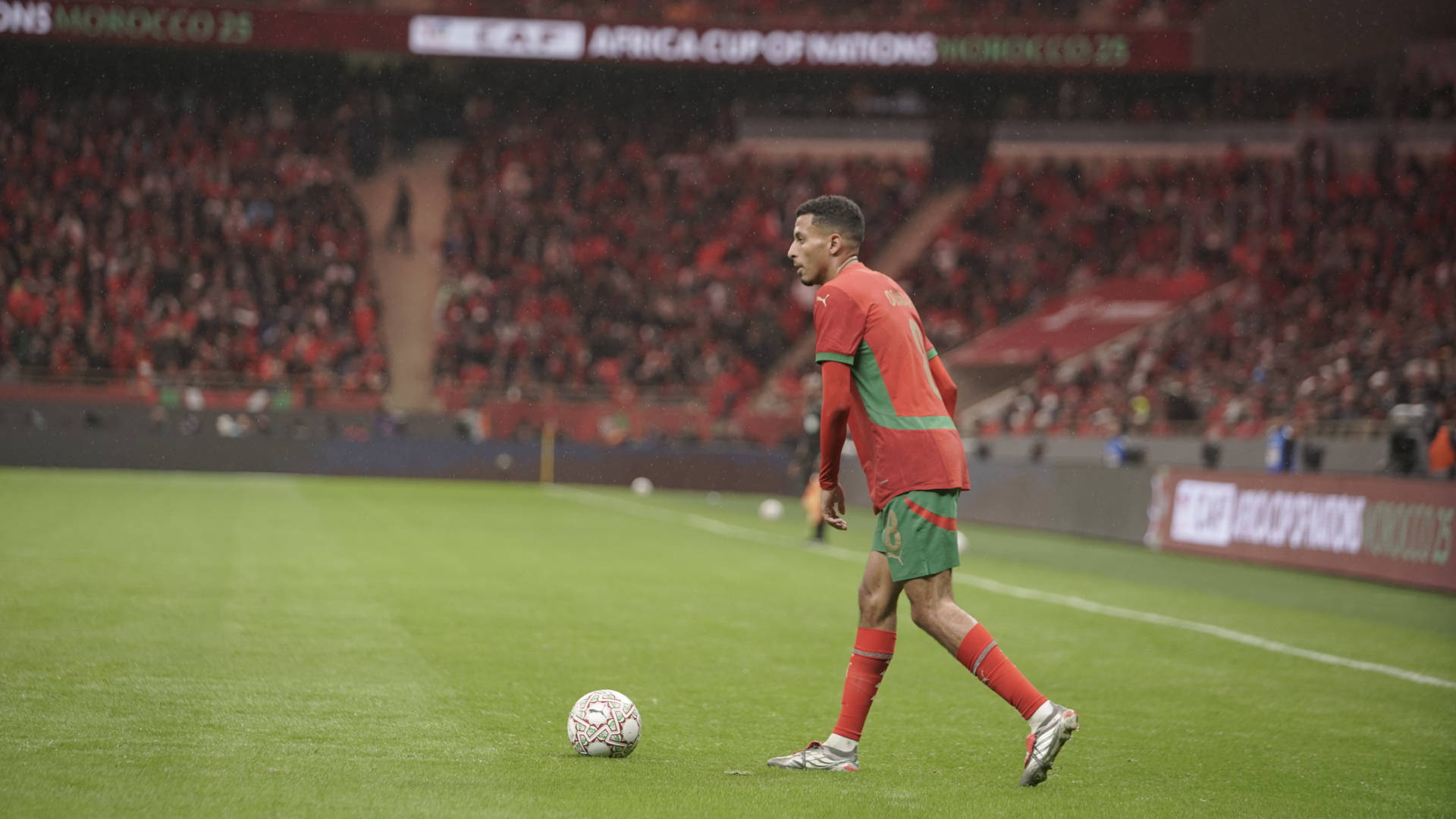 Azzedine Ounahi Africa Cup of Nations Morocco 2025 - Morocco vs Comores - PRINCE MOULAY ABDALLAH Stadium By IMAGO / Didi