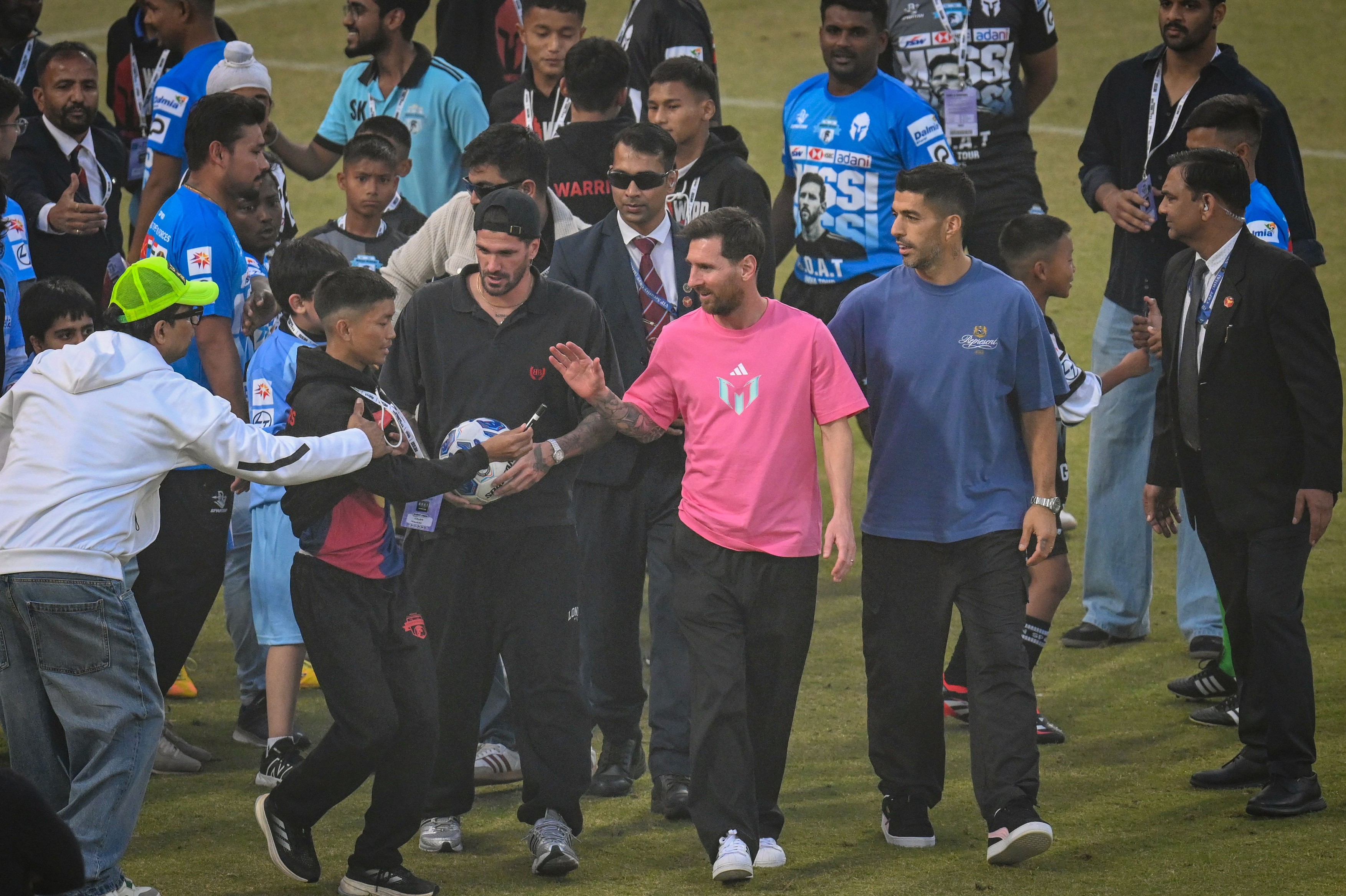 GOAT Tour Of India Lionel Messi Felicitated At Arun Jaitley Stadium Delhi, New Delhi - 15 Dec 2025
