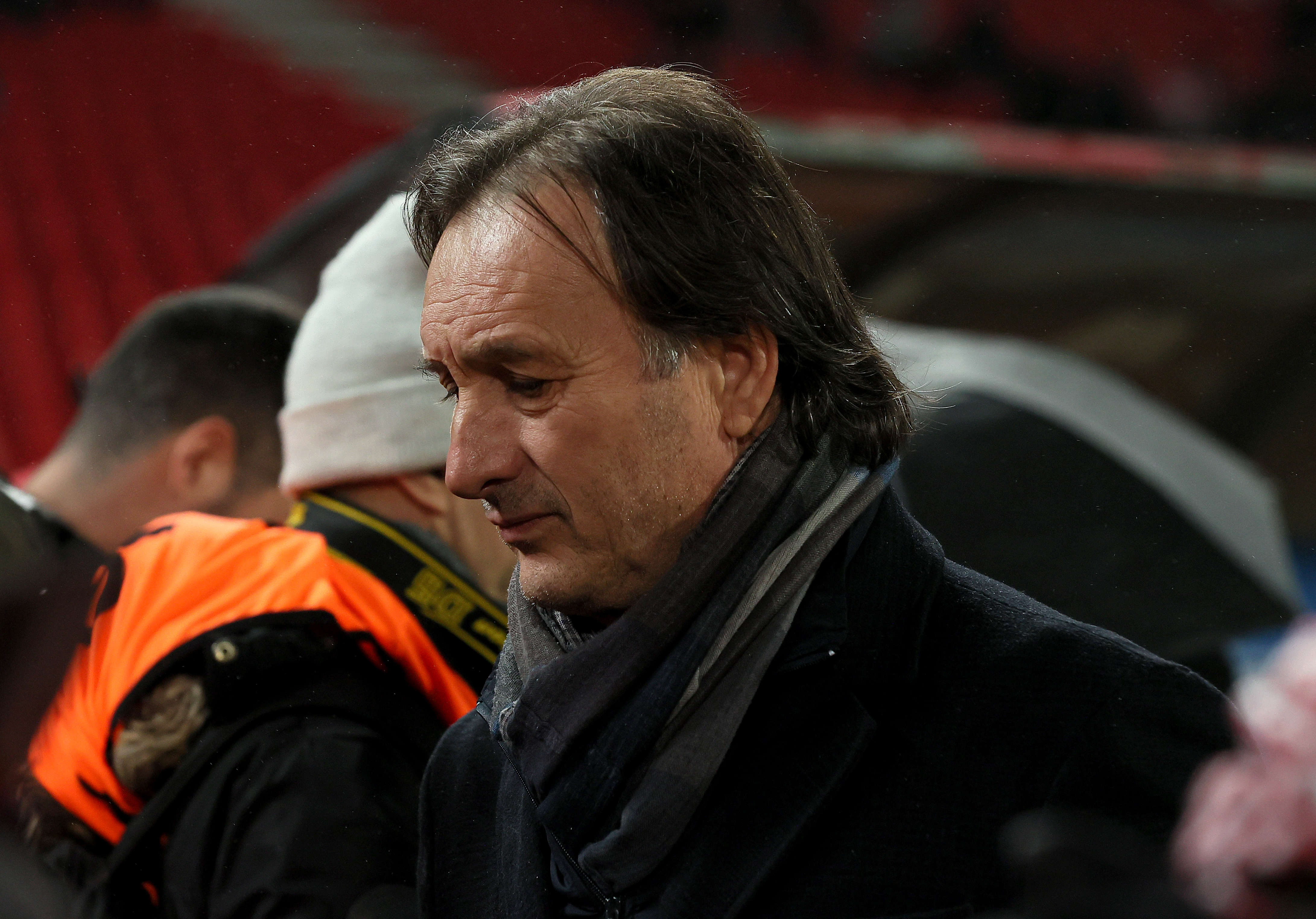 Crvena Zvezda v Vojvodina football match of Mozzart Bet Super Liga 2025/2026 round 18 on December 7. 2025. in Belgrade, Serbia.