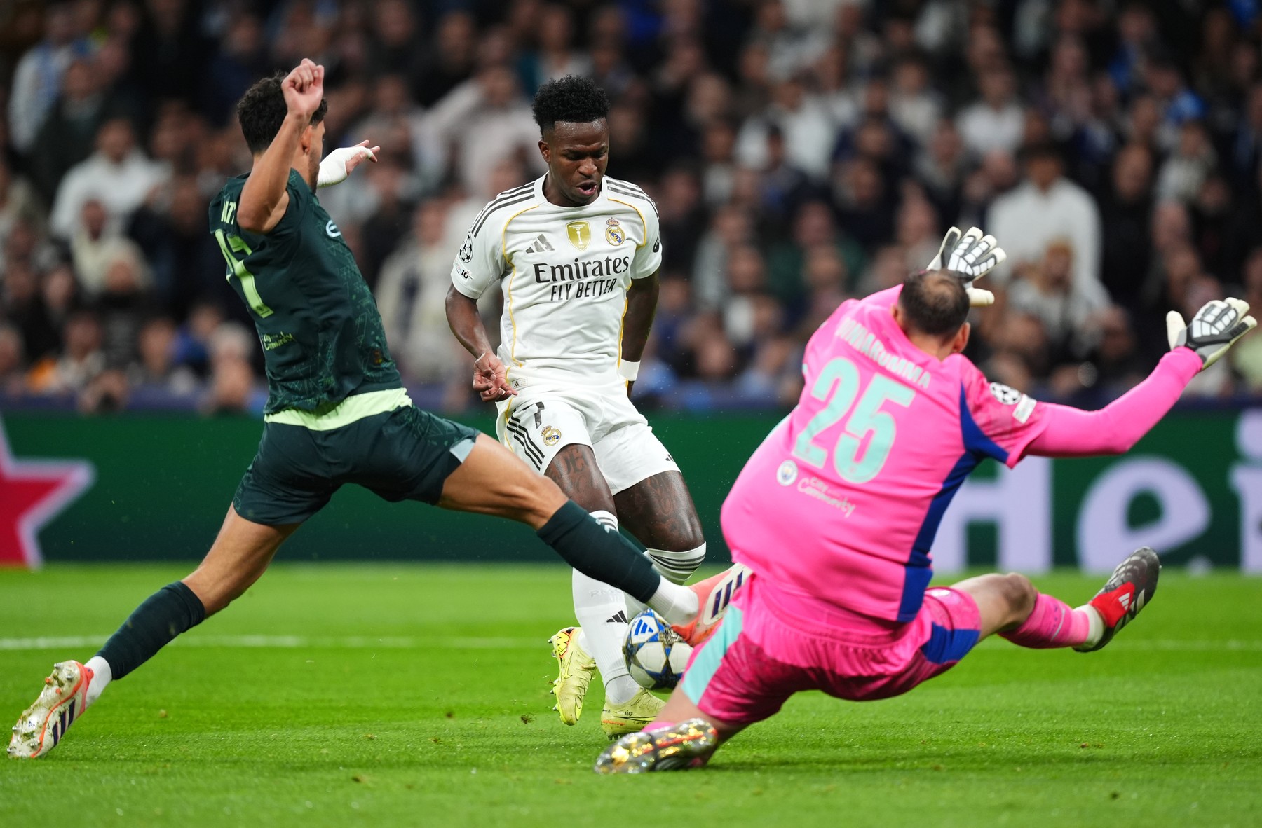 Real Madrid v Manchester City - UEFA Champions League - League Phase - Bernabeu
