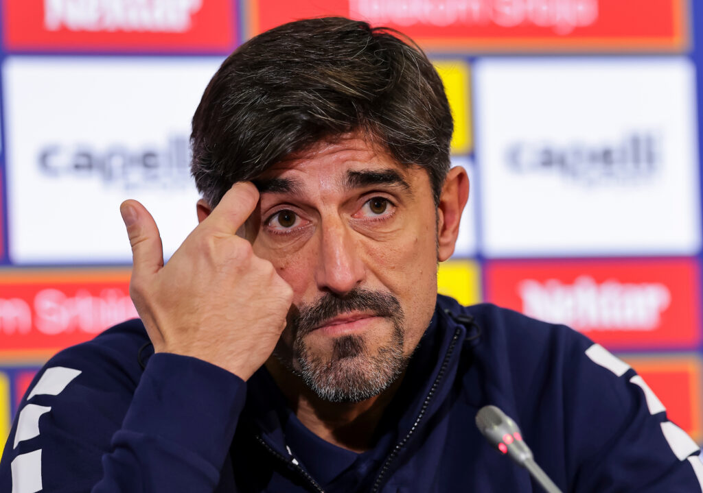 Veljko Paunovic new head coach of National team of Serbia during his unveiling press conference of Serbia at Sports center FSS on November 10, 2025 in Stara Pazova , Serbia. (Photo by Srdjan Stevanovic/Starsport.rs ©)