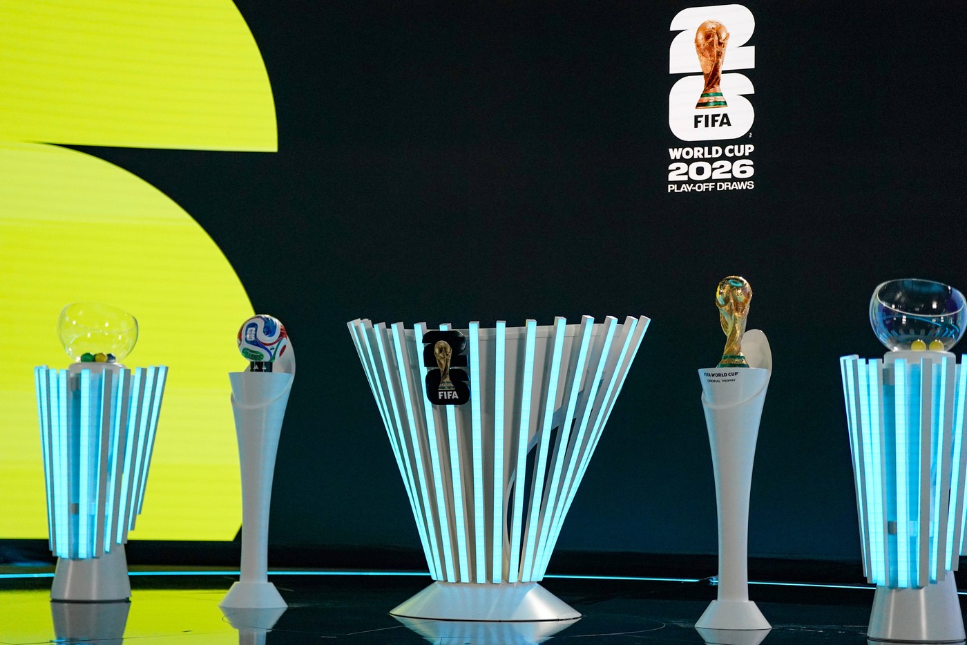 Fussball: FIFA WM-Qualifikation Europa 2025/26 Playoff-Auslosung Home of FIFA (Zürich, Schweiz): WM 2026 Playoff-Auslosu