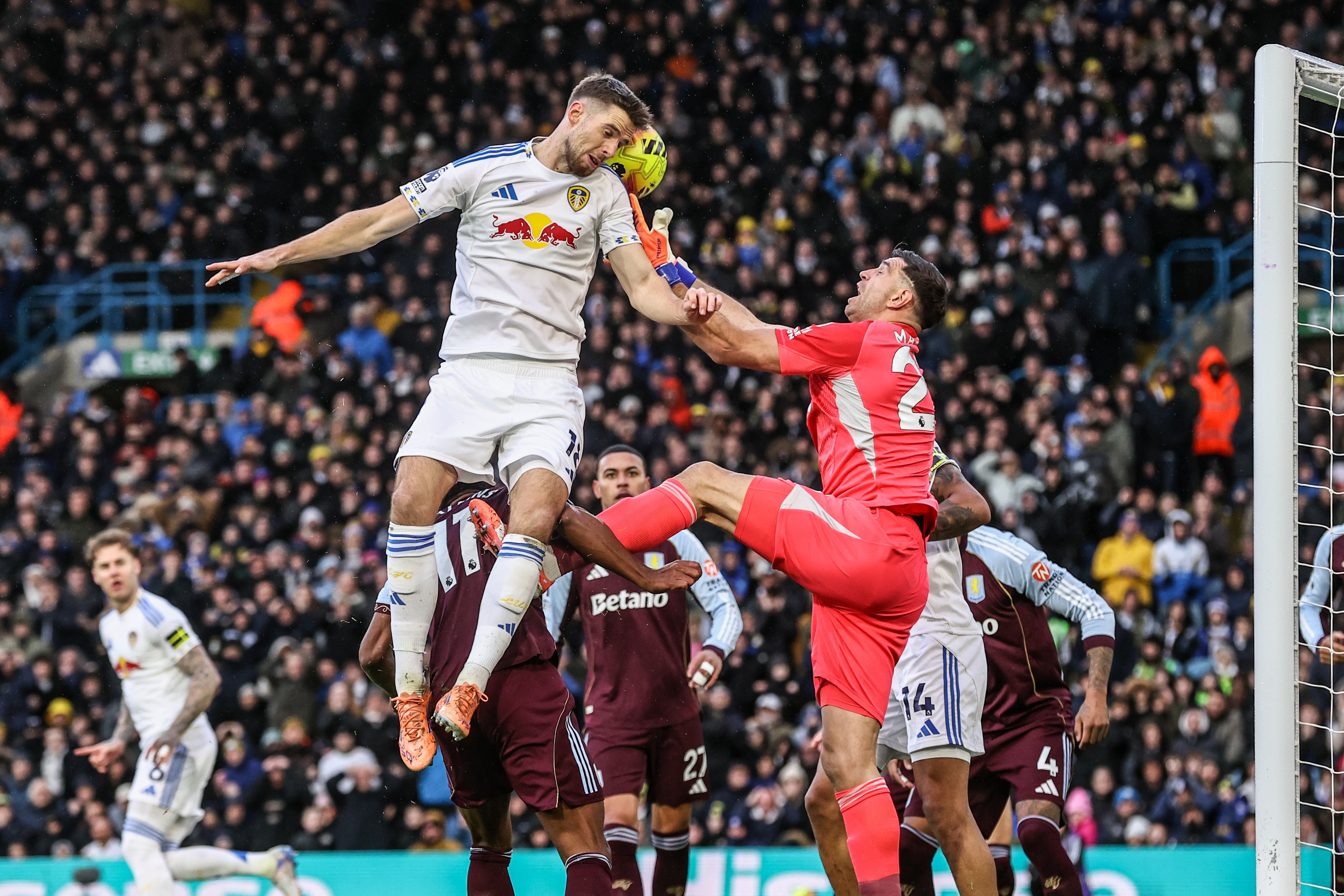 UK: Premier League Leeds United v Aston Villa