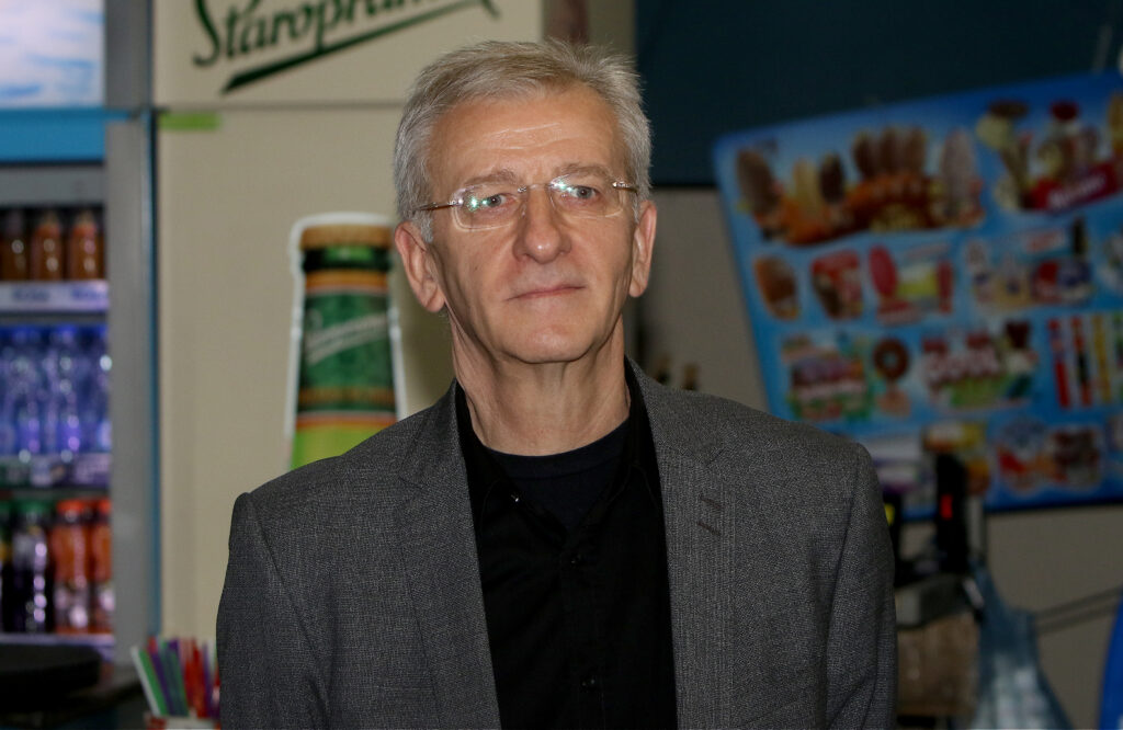 07, November, 2019, Belgrade - Press conference on the premiere of "Real Story". Branimir Brstina. Photo: Antonio Ahel/ATAImages.
07, novembar, 2019, Beograd - Pres konferencija povodom premijere filma "Realna prica". Foto: Antonio Ahel/ATAImages.