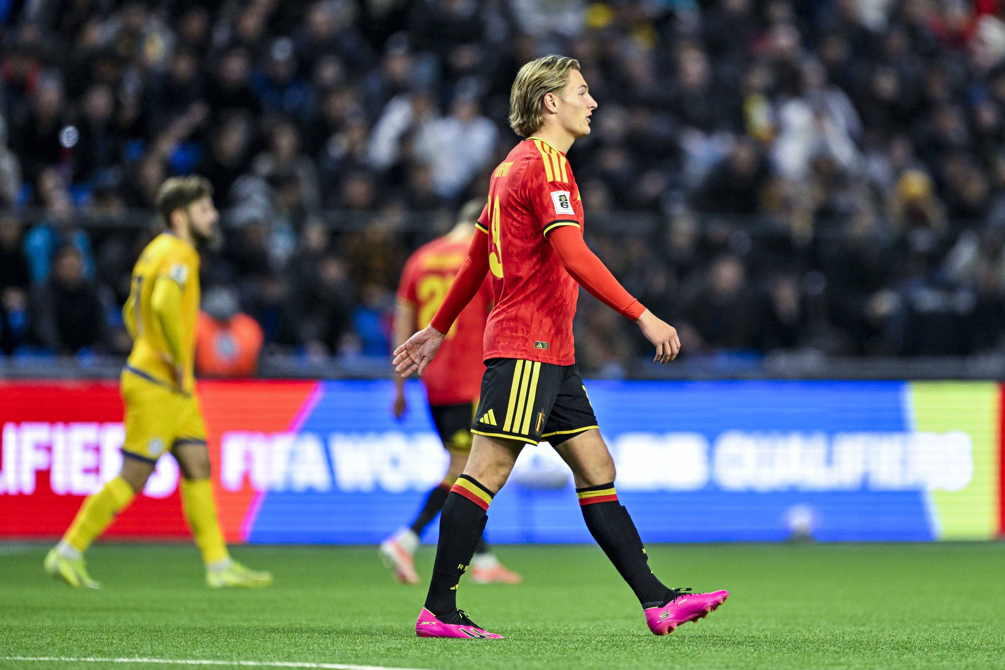 Kazakhstan v Belgium - FIFA World Cup 2026 UEFA Qualifiers