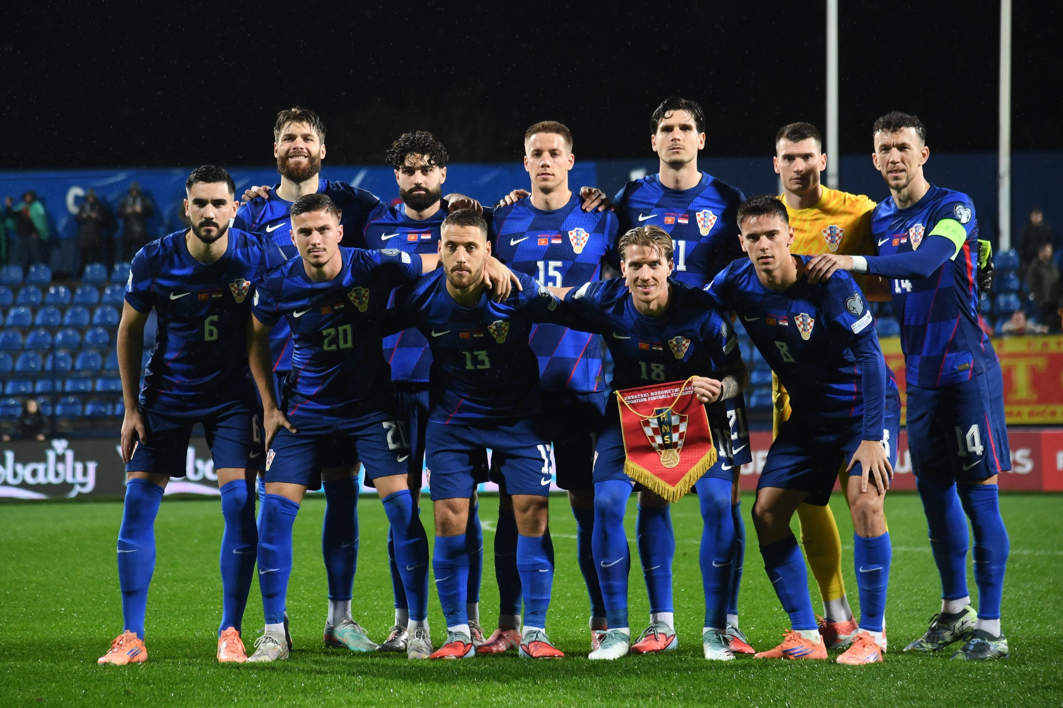 Podgorica, Montenegro, 171125. City Stadium. Football match of the 10th round of Group L of the European qualifiers for