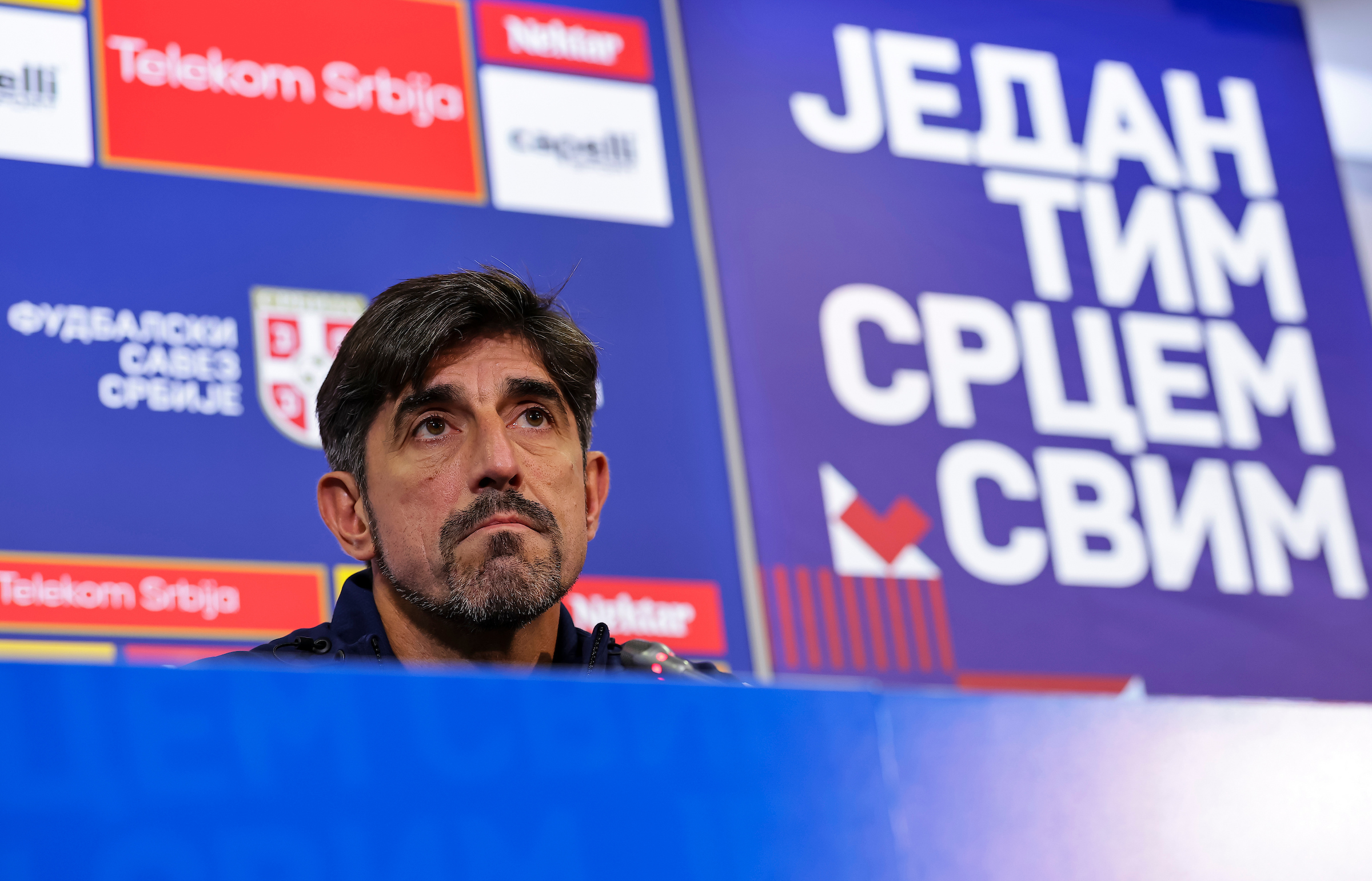 Veljko Paunovic new head coach of National team of Serbia during his unveiling press conference of Serbia at Sports center FSS on November 10, 2025 in Stara Pazova , Serbia. (Photo by Srdjan Stevanovic/Starsport.rs ©)