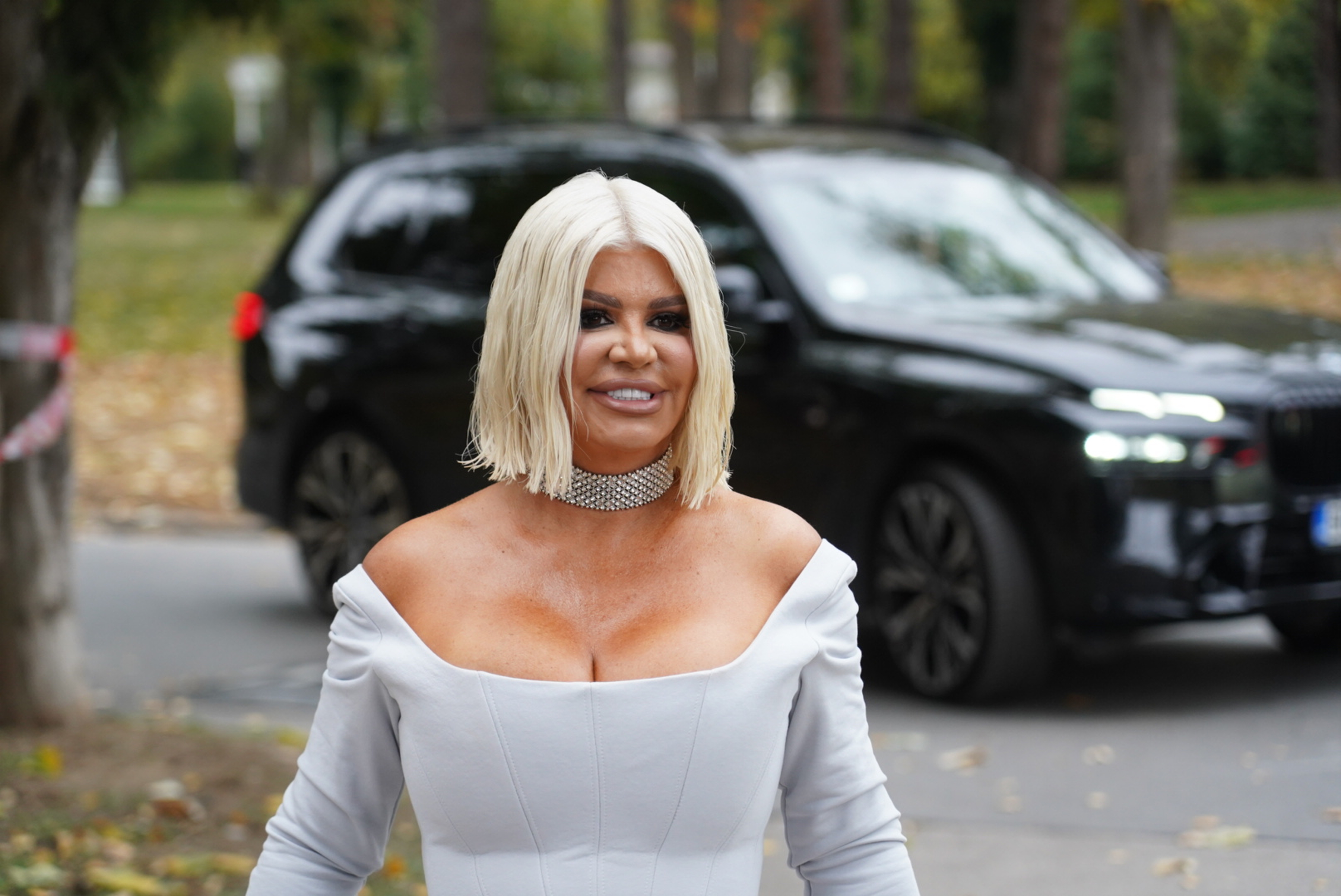 Filming of the show Zvezde granda in the TV studio of Grand Television. Snimanje emisije Zvezde granda u tv studiju Grand televizije.