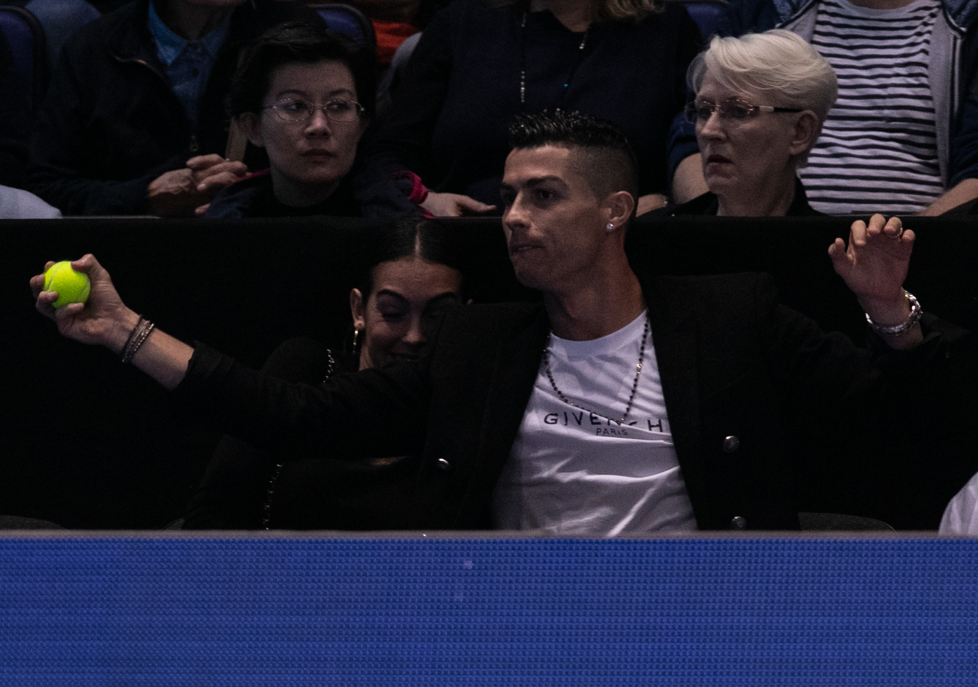 BRITAIN LONDON TENNIS ATP WORLD TOUR FINALS CRISTIANO RONALDO