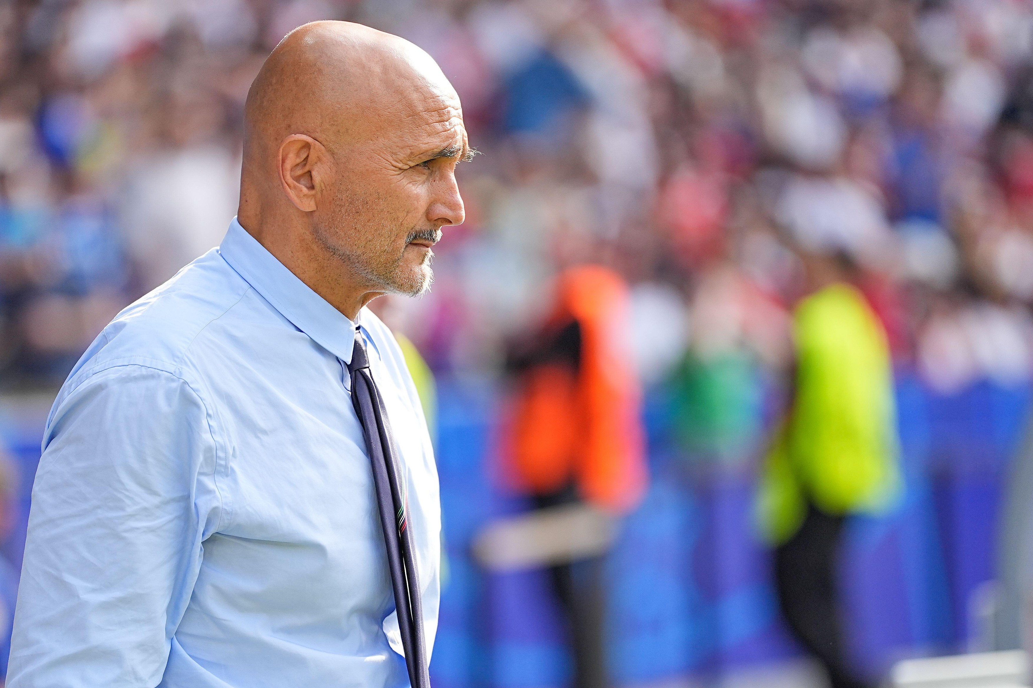 Berlin, Germany. 29th June, 2024. Luciano Spalleti, Head Coach of Italy before the Switzerland v Italy UEFA Euro 2024 Round of 16 match at the Olympiastadion Berlin on June 29, 2024. (Photo by: Dimitrije Vasiljevic) Credit: Dimitrije Vasiljevic/Alamy Live