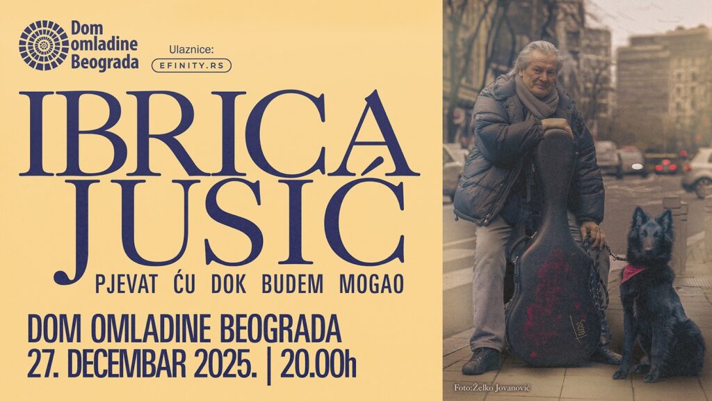 Legendarni Ibrica Jusić posle 10 godina ponovo pred beogradskom publikom!