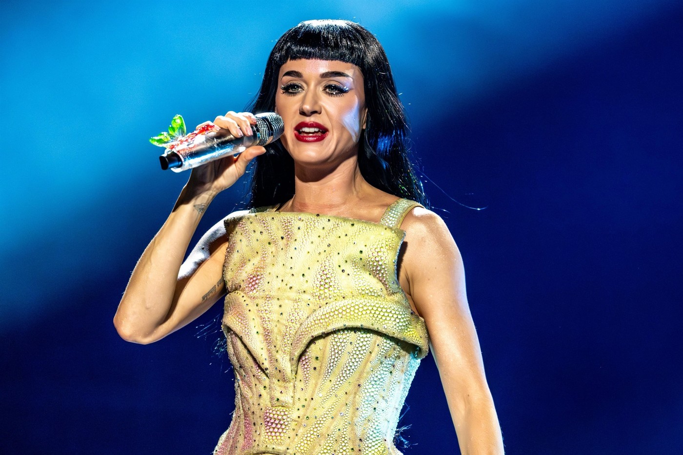 Katy Perry lights up the stage in Bologna during The Life Times Tour 2025