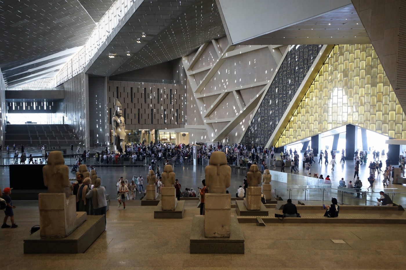 The Grand Egyptian Museum in Egypt