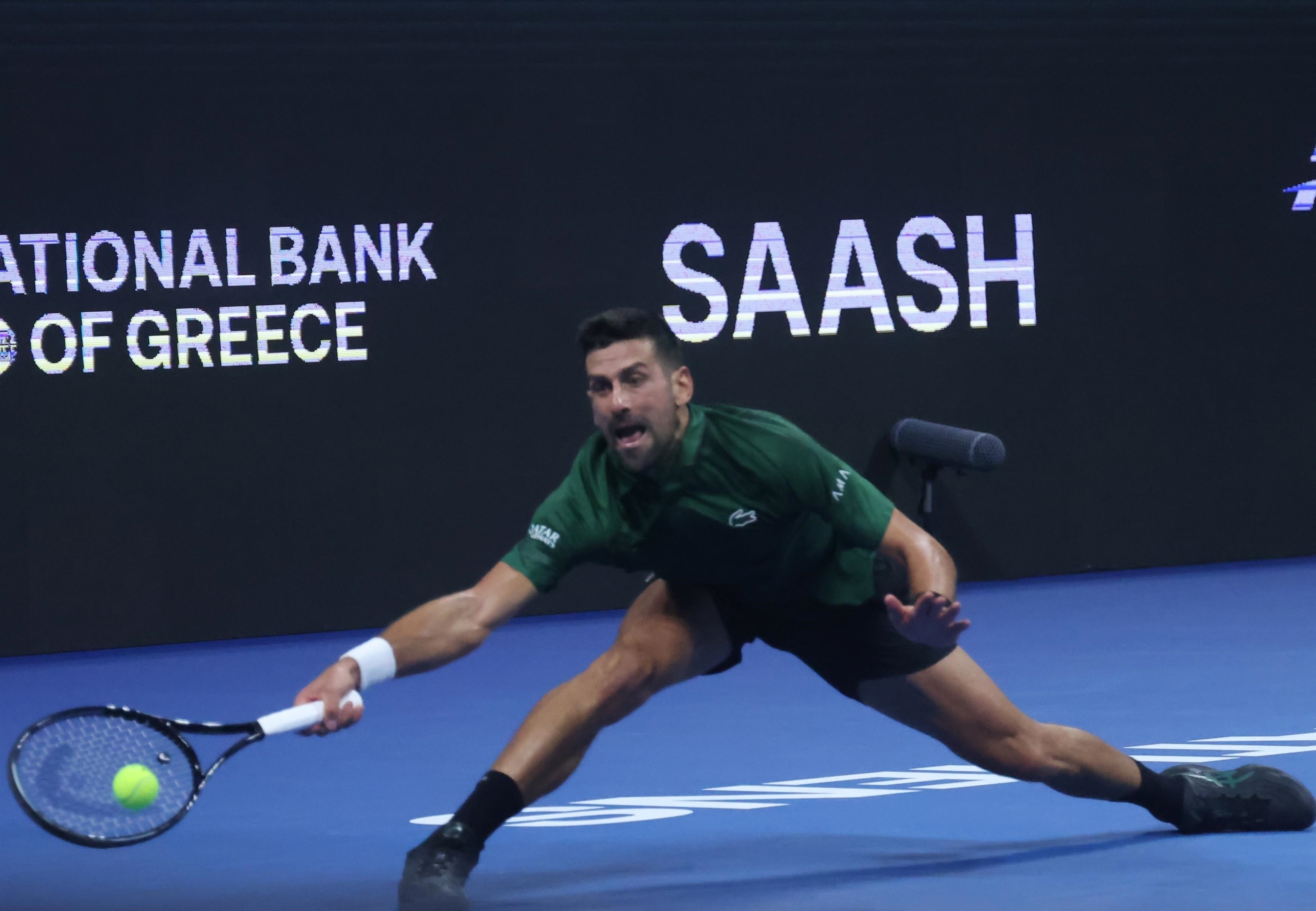 Novak Djokovic snaps semis losing streak, storms to Hellenic Championships final