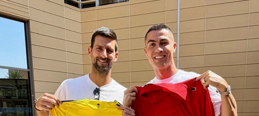 Novak Đoković i Kristijano Ronaldo