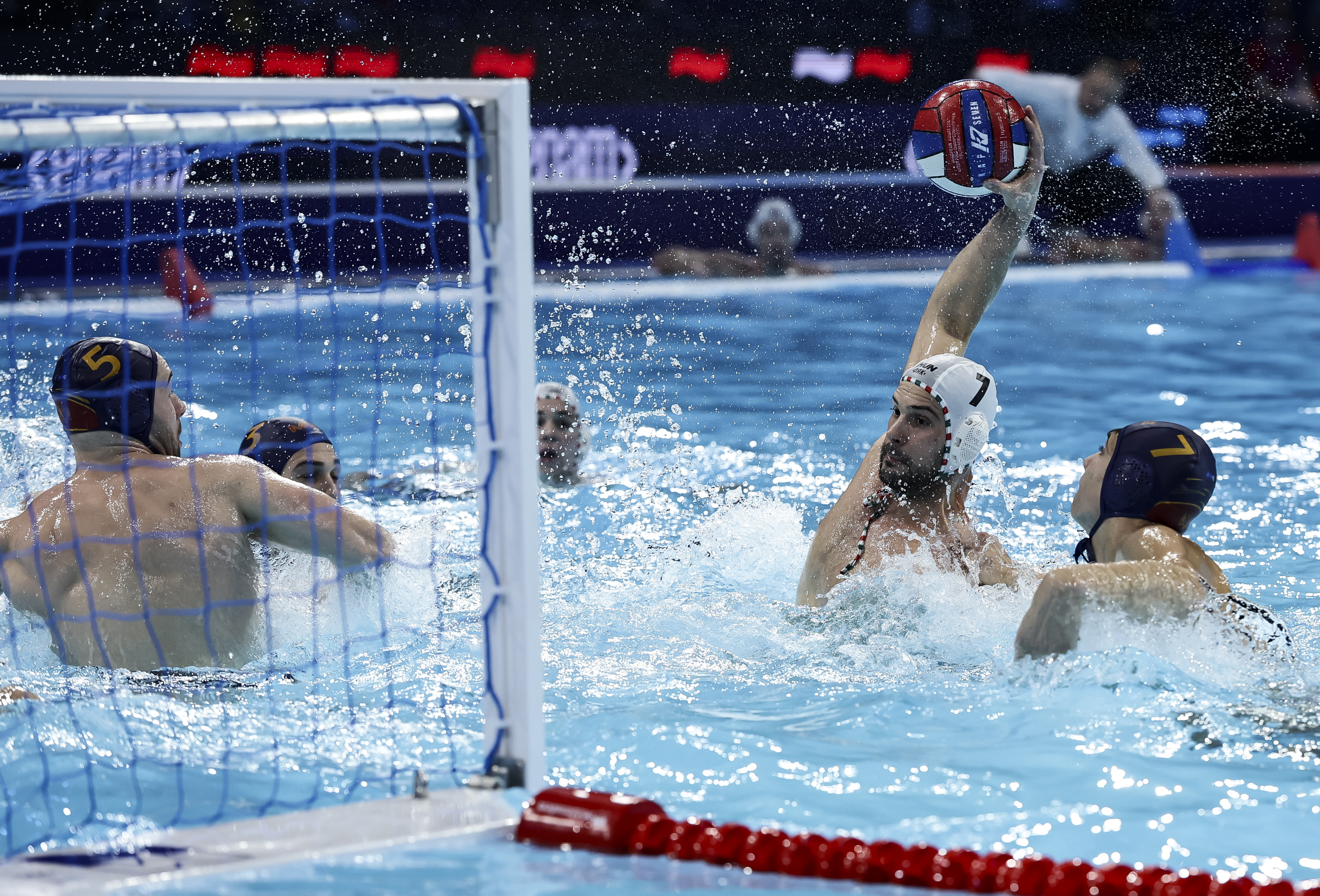 during the European Water Polo Championships 2026 at Belgrade Arena on January 12, 2026 in Belgrade, Serbia. (Photo by Srdjan Stevanovic/Starsport.rs ©