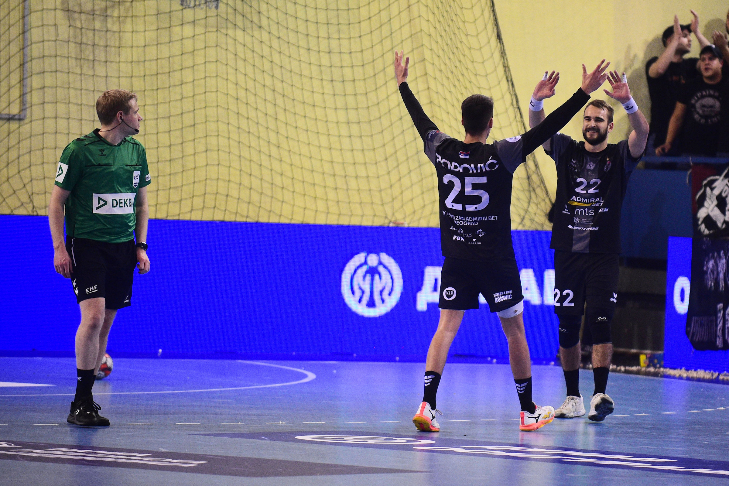 Europa League match between Partizan and Nexe, played at SC Vozdovac, 25.11.2025. Belgrade, Serbia. (Photo by Dusan Milenkovic/Starsport.rs ©)
