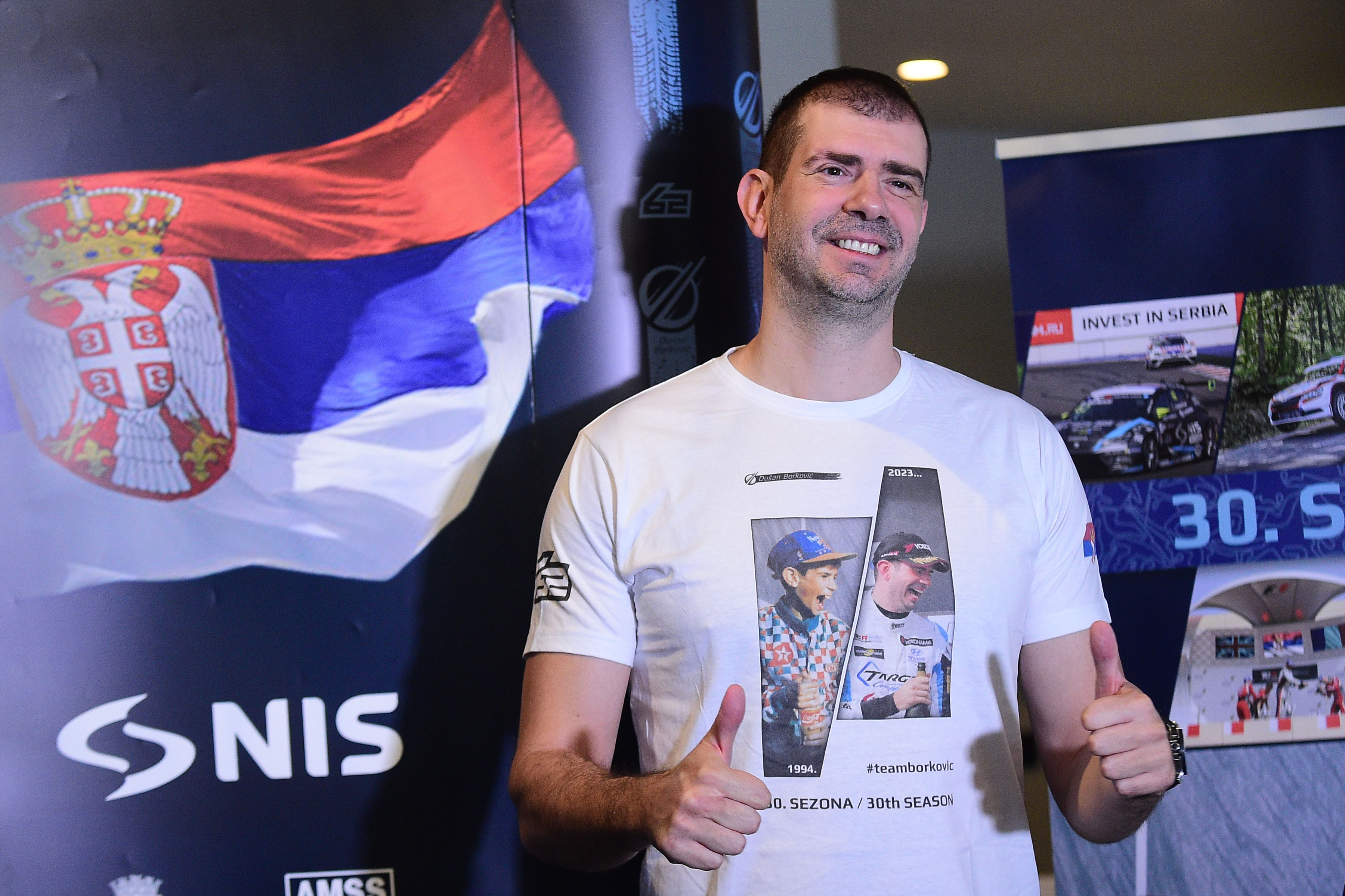 ress conference of the best Serbian motorist Dusan Borkovic, which traditionally marked the beginning of another season, this time the thirtieth jubilee of professional motoring, was held at the Gilda restaurant.