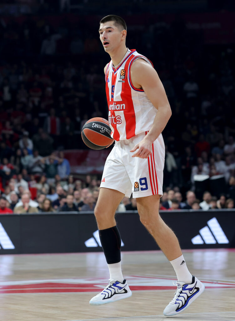 during regular season round 15 Euroleague basketball match between Crvena Zvezda (Red Star) and Olympiacos in Belgrade, Serbia on Dec. 13, 2024.
photo: Pedja Milosavljevic/STARSPORT