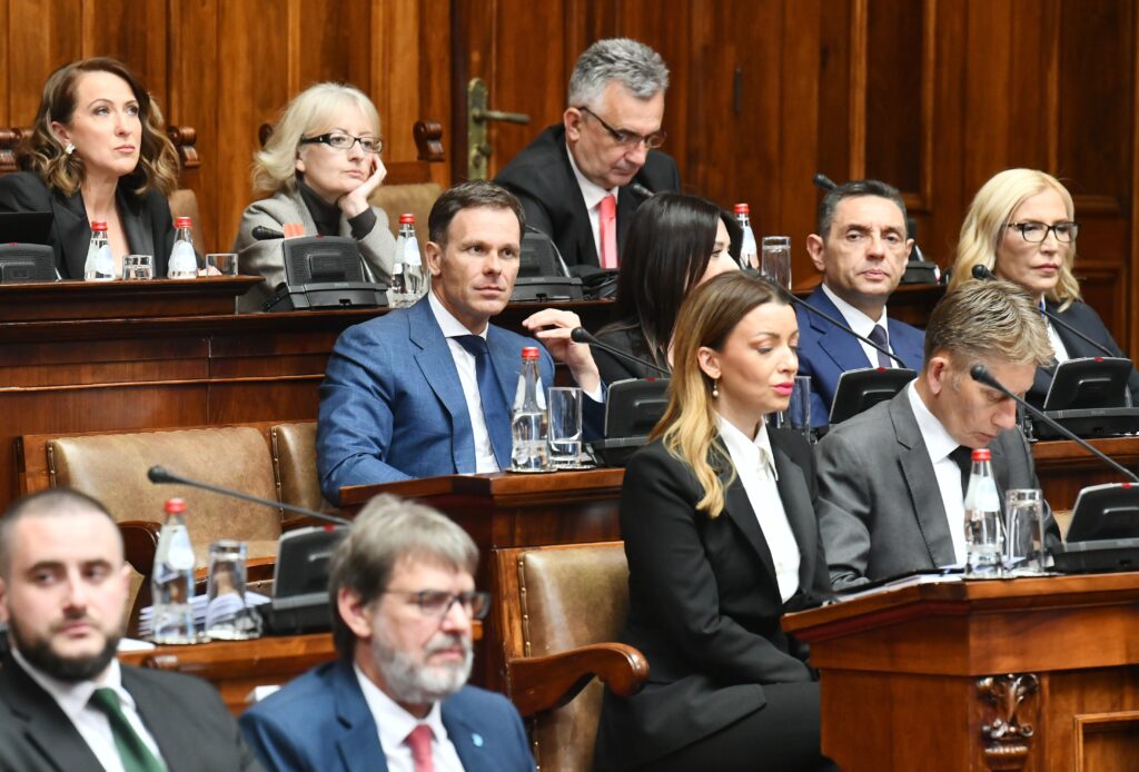 Beograd 01. maj 2024. Skupština Srbije, sednica, Prva posebna sednica u Četrnaestom sazivu Foto:Vesna Lalić/Nova.rs