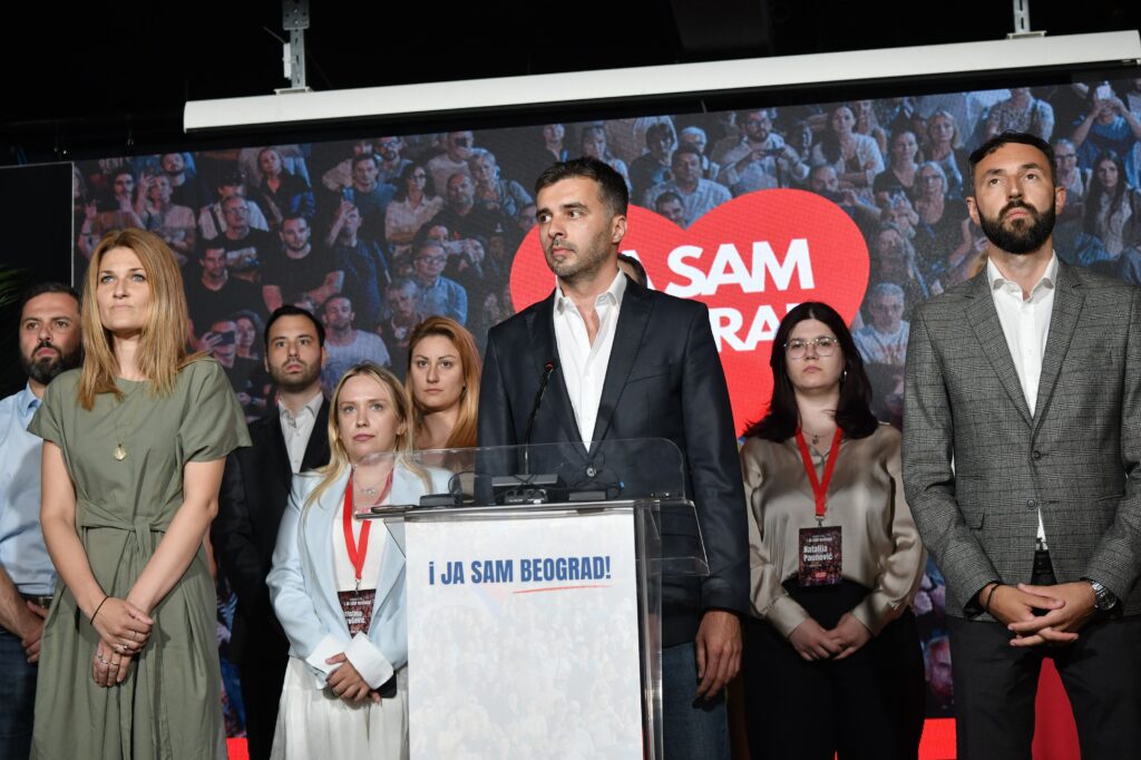Beograd 02.06.2024. Savo Manojlović. Izborni štab I ja sam Beograd, Kreni Promeni, Izbori, jun, lokalni izbori Foto: Goran Srdanov/Nova.rs