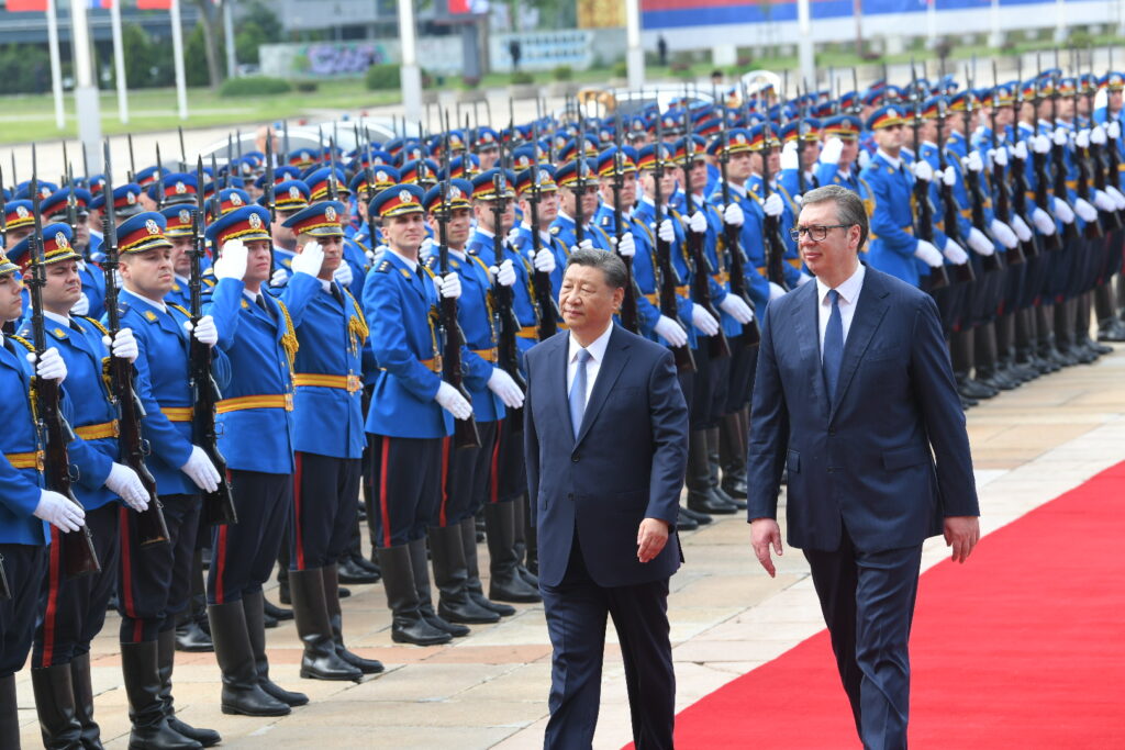 Beograd 08. maj 2024. Kineski predsednik Si Đinping, Palata Srbije , Doček kineskog predsednika Foto: Amir Hamzagić/Nova.rs