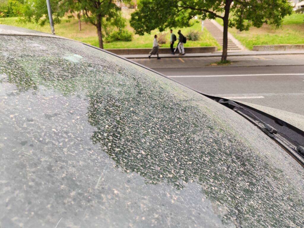 Beograd 16. april 2024. Kiša vreme zahladjenje prljava kisa automobil Foto:Vesna Lalić/Nova.rs