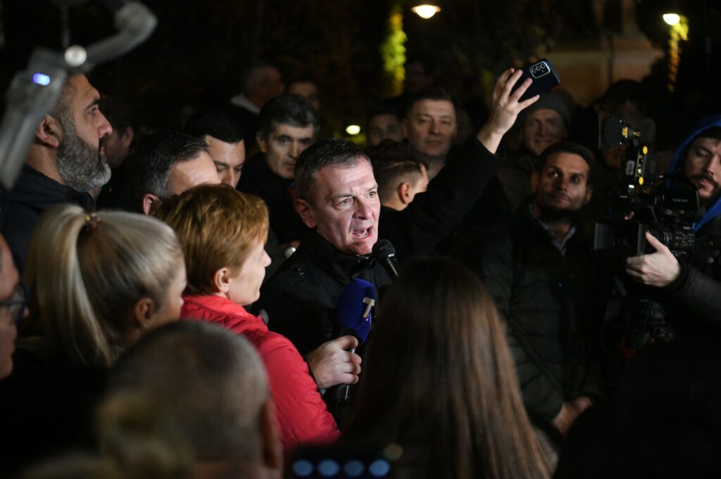Beograd 27.12.2023. Protest građana, gradjana ispred RIK-a, zbog izborne krađe, kradje, pokradeni izbori, RIK Foto: Filip Krainčanić/Nova.rs