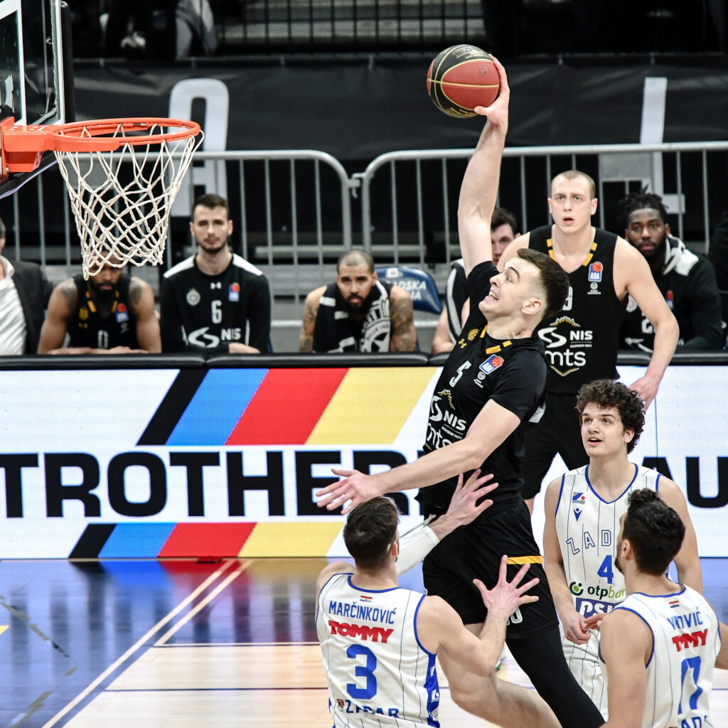 košarka aba liga, Zadar Partizan