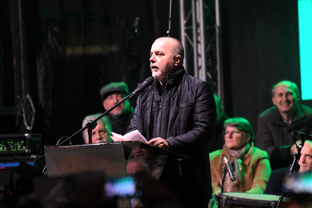 Beograd 14. decembar 2023.  Zavrsna konferencija Inicijative ProGlas na Trgu Nikole Pasica Foto:Amir Hamzagić/Nova.rs