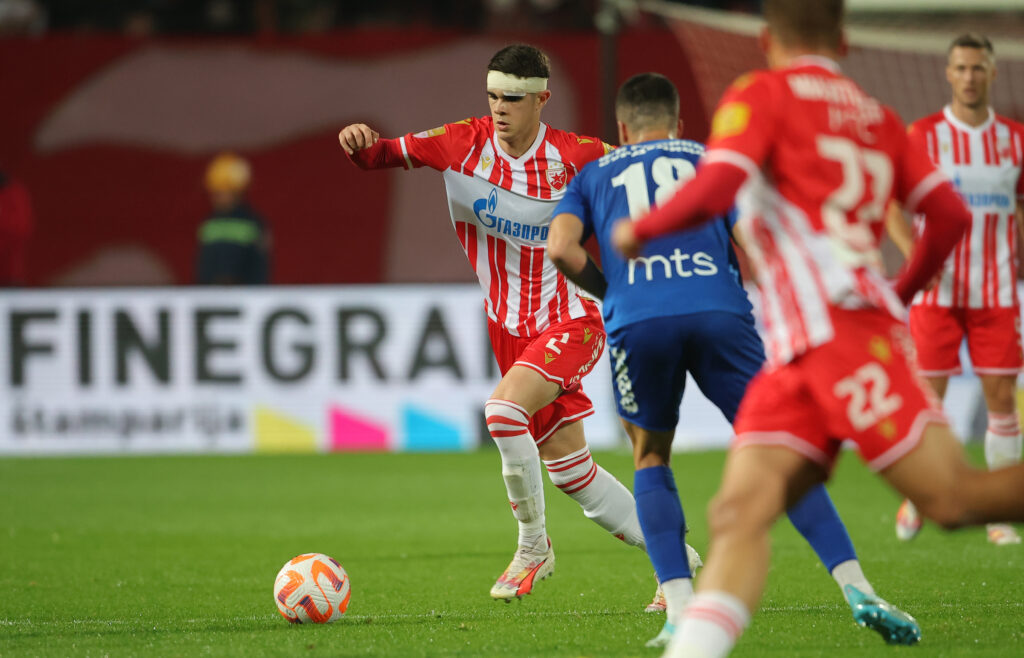 Crvena zvezda, Radnik, fudbal, utakmica Foto: STARSPORT