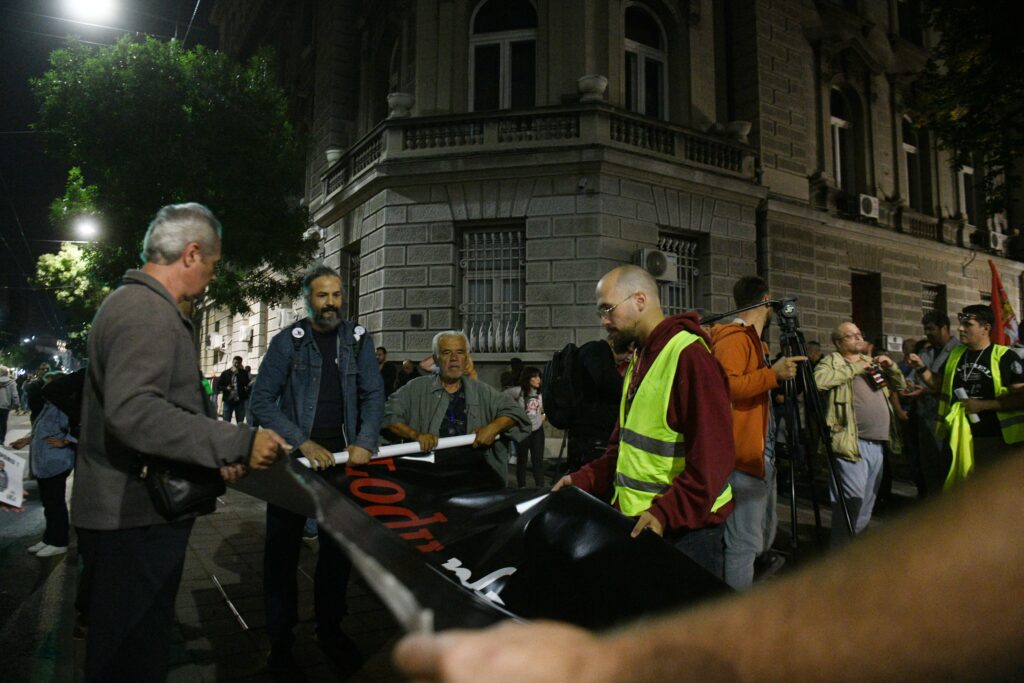 Beograd 07. oktobar 2023. Dvadeset i treći (23) po redu protest Srbija protiv nasilja Foto:Filip Krainčanić/Nova.rs