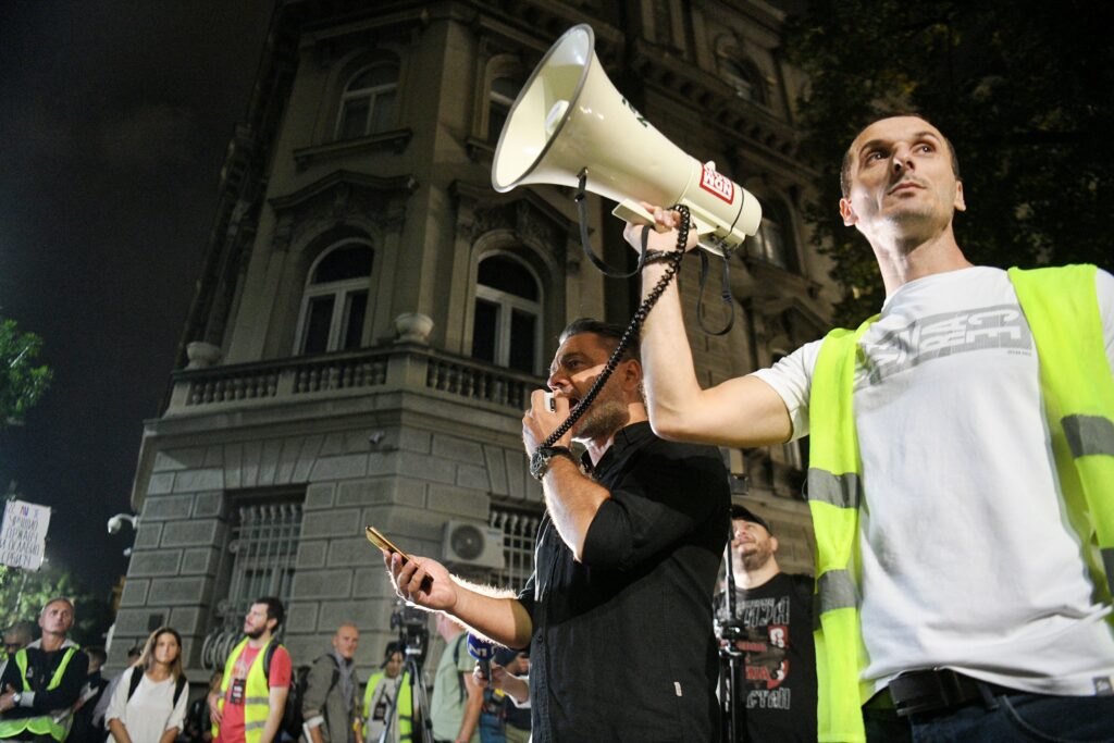 Beograd 30.09.2023. Dvadeset drugi protest, 22. protest Srbija protiv nasilja, šetnja Foto: Filip Krainčanić/Nova.rs
