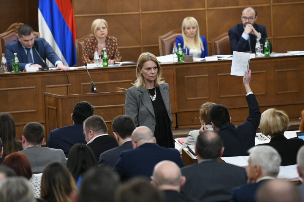 Beograd 21. februar 2023. Skupstina grada Beograda, sednica  Foto:Vesna Lalić/Nova.rs