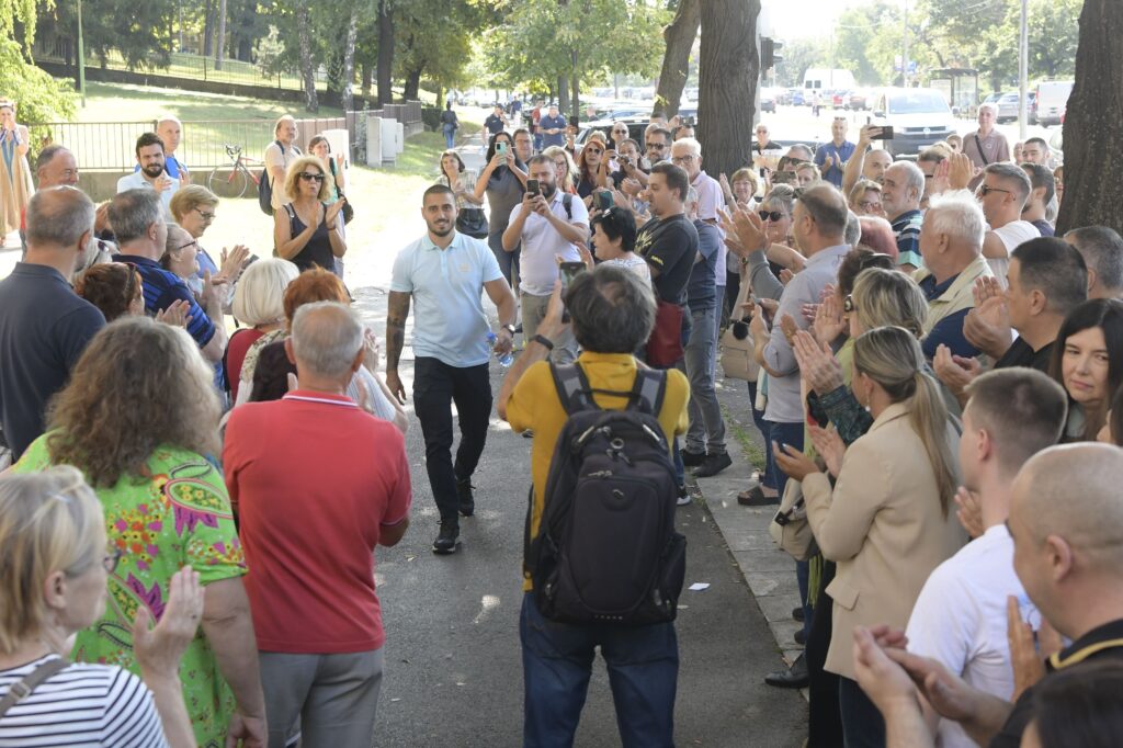 Beograd, 06. Septembar 2023. Specijalni sud, Sudjenje Jovanjica, Opozicij, Milan Isakov
Foto: Goran Srdanov/Nova.rs