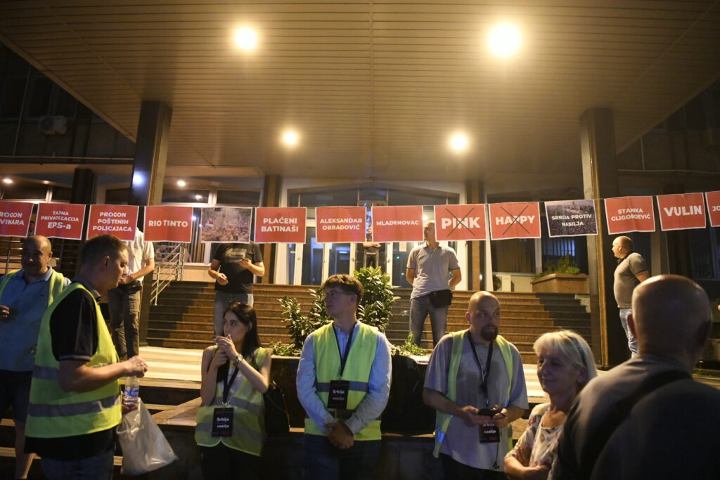 Beograd, 29.07.2023.  Protest br 13, Srbija protiv nasilja Foto: Vesna Lalić/Nova.rs